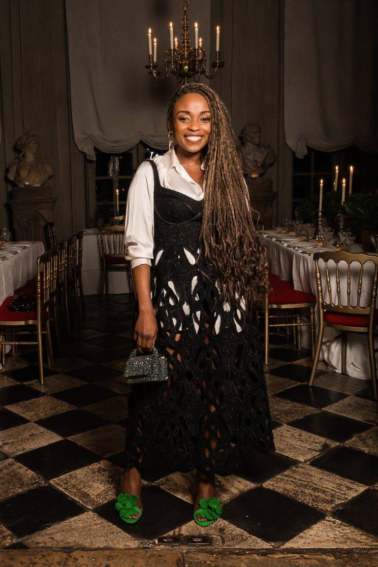  - Le dîner de Sherri McMullen, Tania Fares et Stéphanie Horton, en hommage à la créatrice Stella Jean