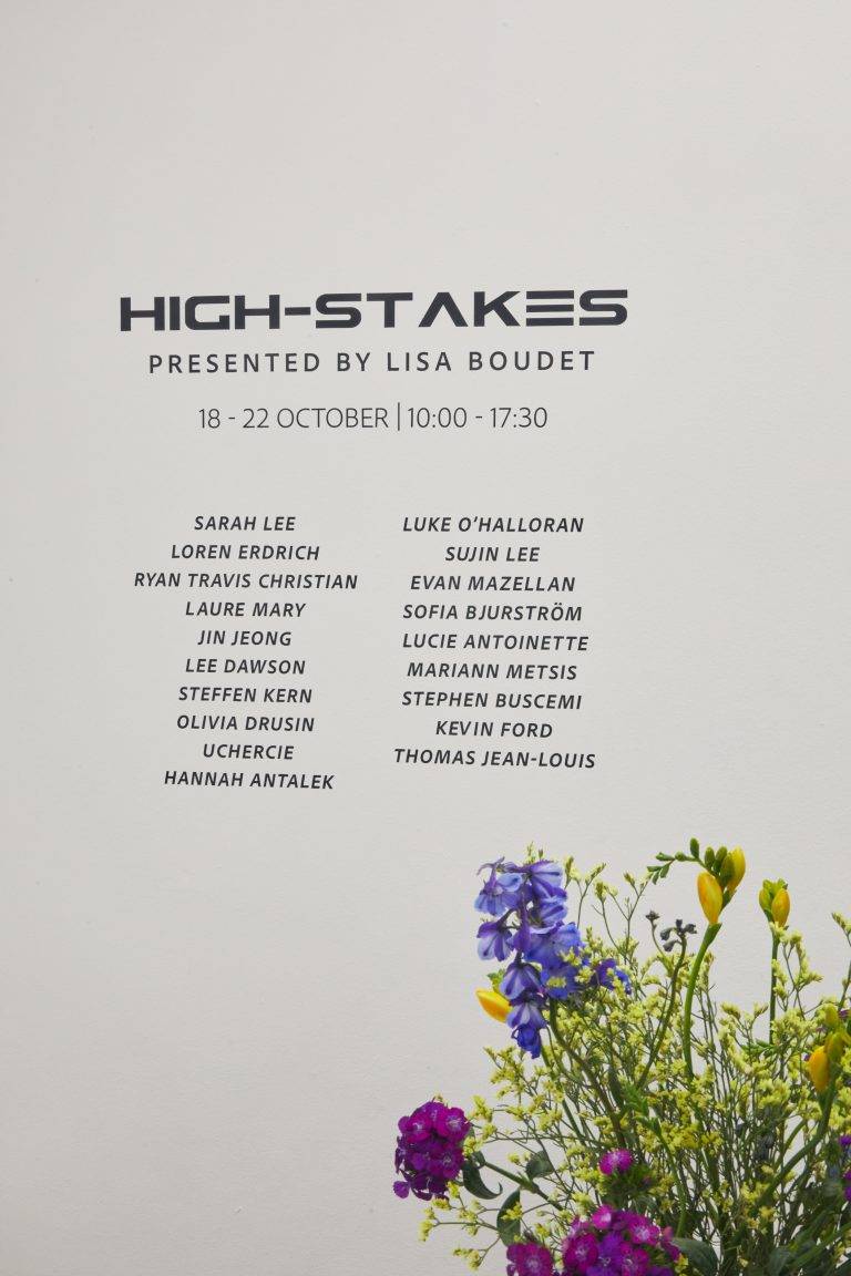 L’exposition HIGH-STAKES présentée par Lisa Boudet