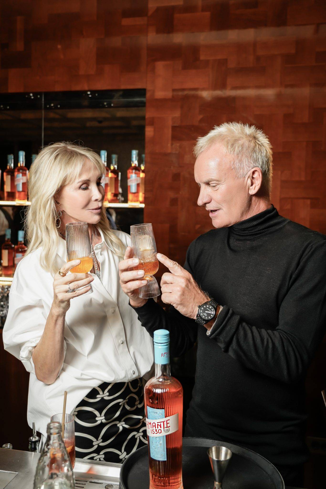  - Sting celebrates Amante 1530, the cocktail that embodies the essence of Italian Style