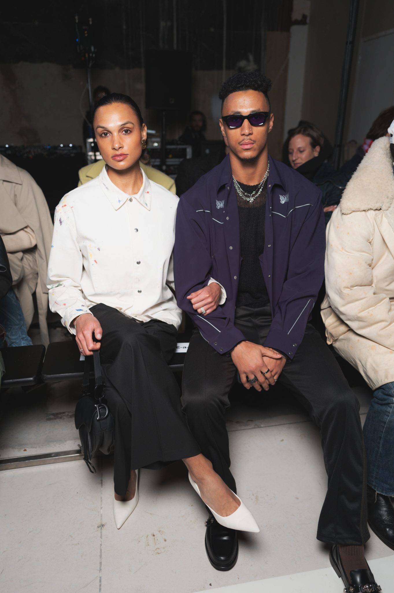  - Le front row du défilé  Blue Marble