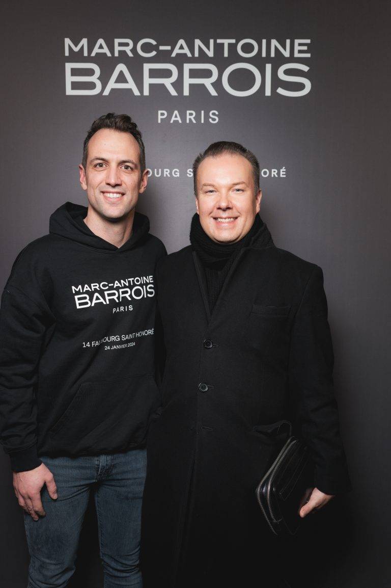  - L’ouverture du tout nouveau flagship parisien MARC-ANTOINE BARROIS