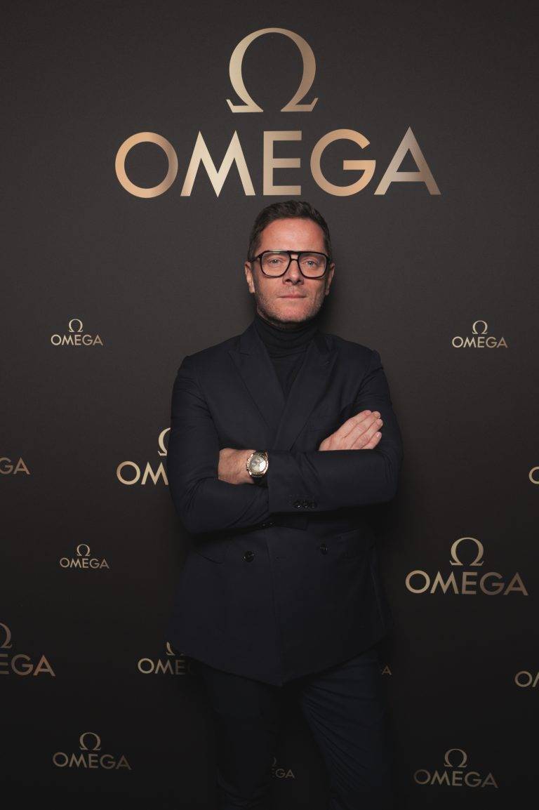  - Andrew Garfield et OMEGA s’emparent de la Fashion Week Homme le temps d’un dîner