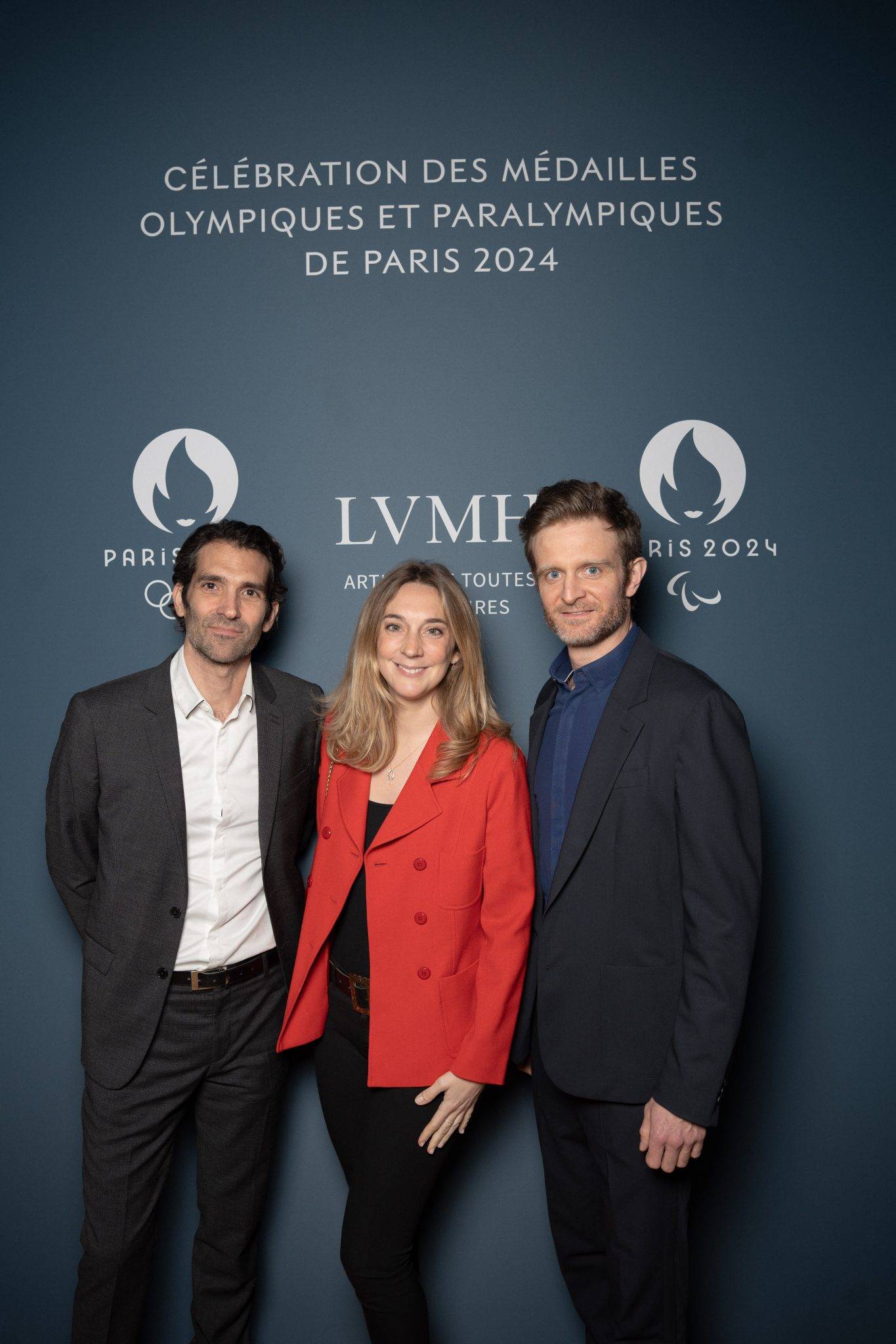  - LVMH révèle la médaille des Jeux Olympiques de Paris, place Vendôme