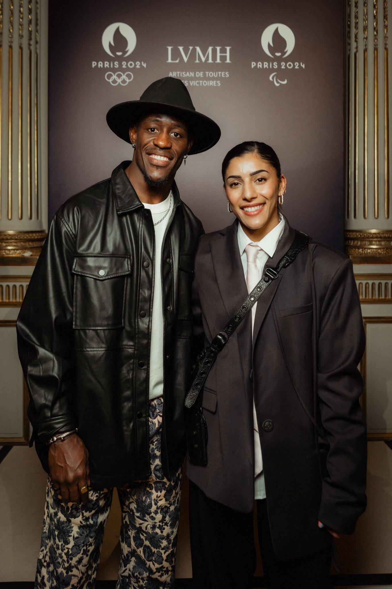  - LVMH révèle la médaille des Jeux Olympiques de Paris, place Vendôme