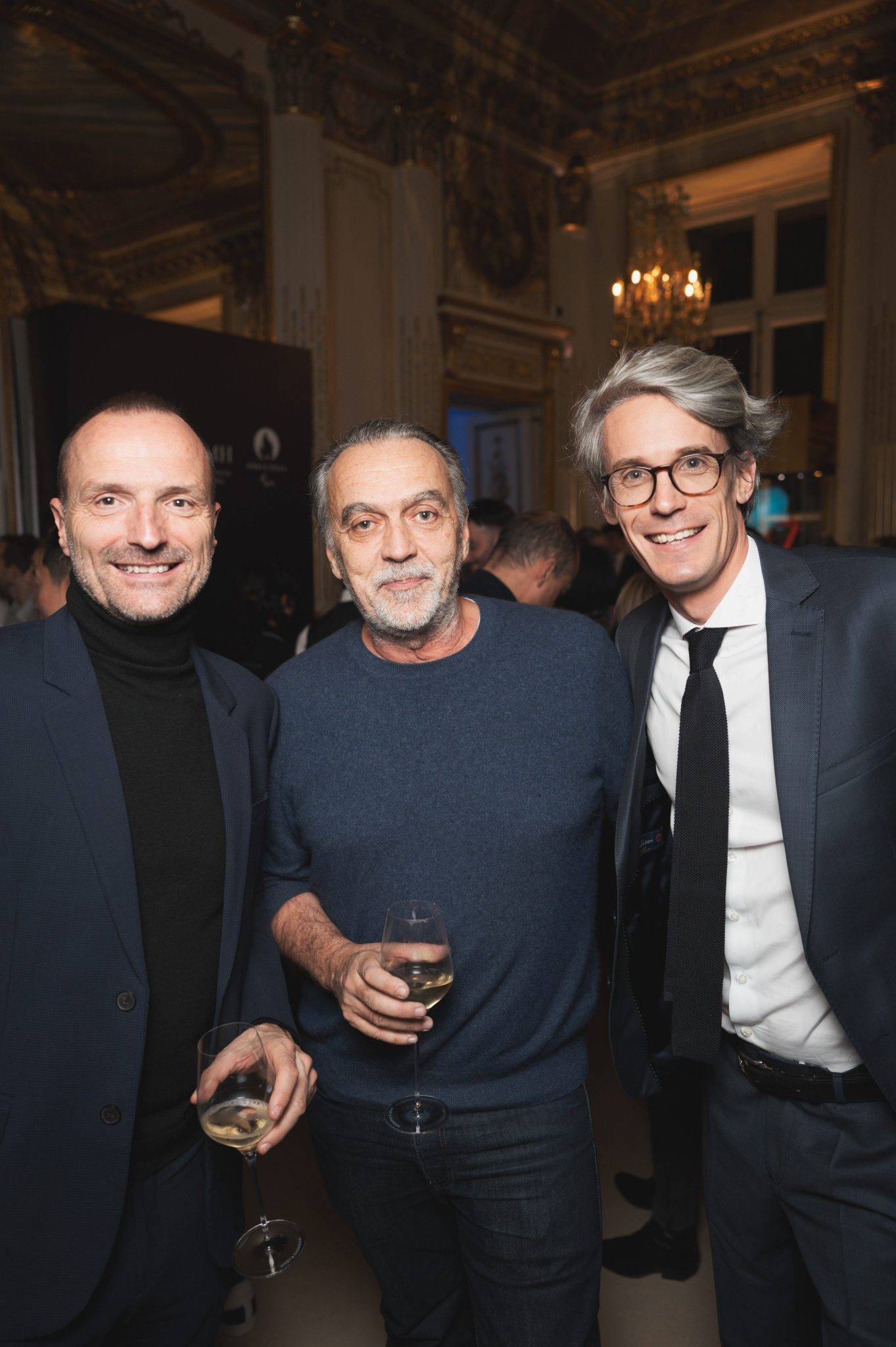  - LVMH révèle la médaille des Jeux Olympiques de Paris, place Vendôme