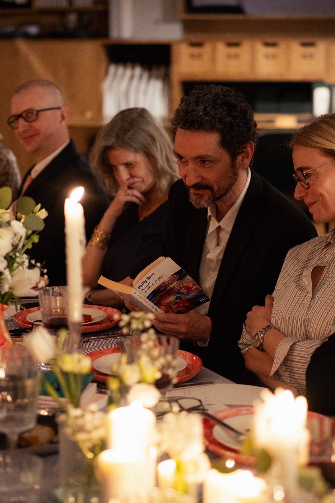  - Le dîner de la passion du style Figaret célèbre Philip Roth avec David Foenkinos