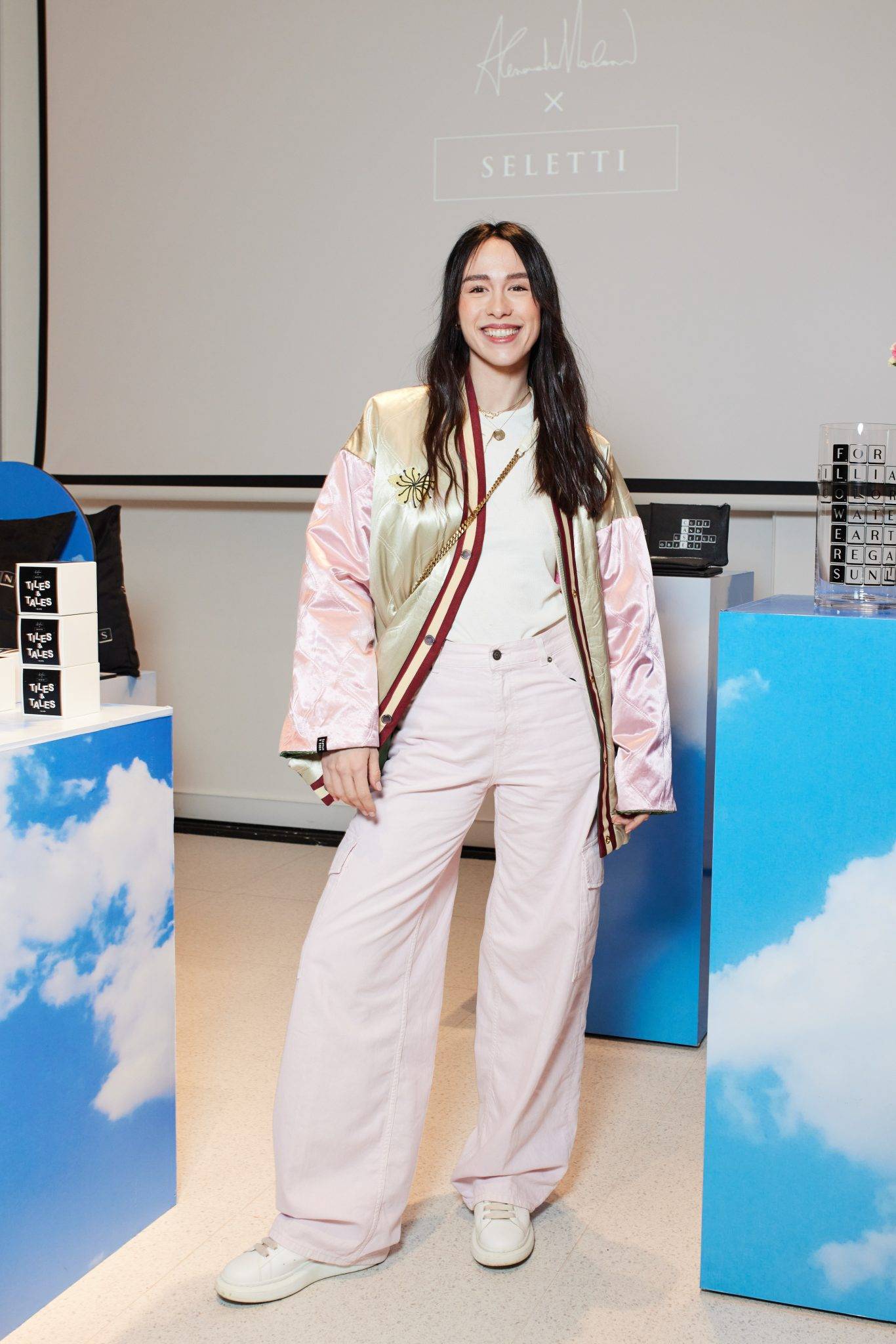  - Tiles and Tales, at the Seletti store, rivers of words (and irony)