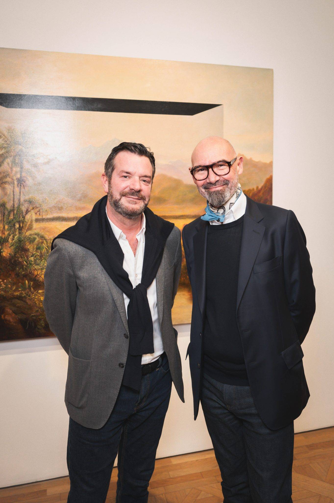  - Hernan Bas,  Klara Kristalova et Julian Charriere à la Galerie Perrotin