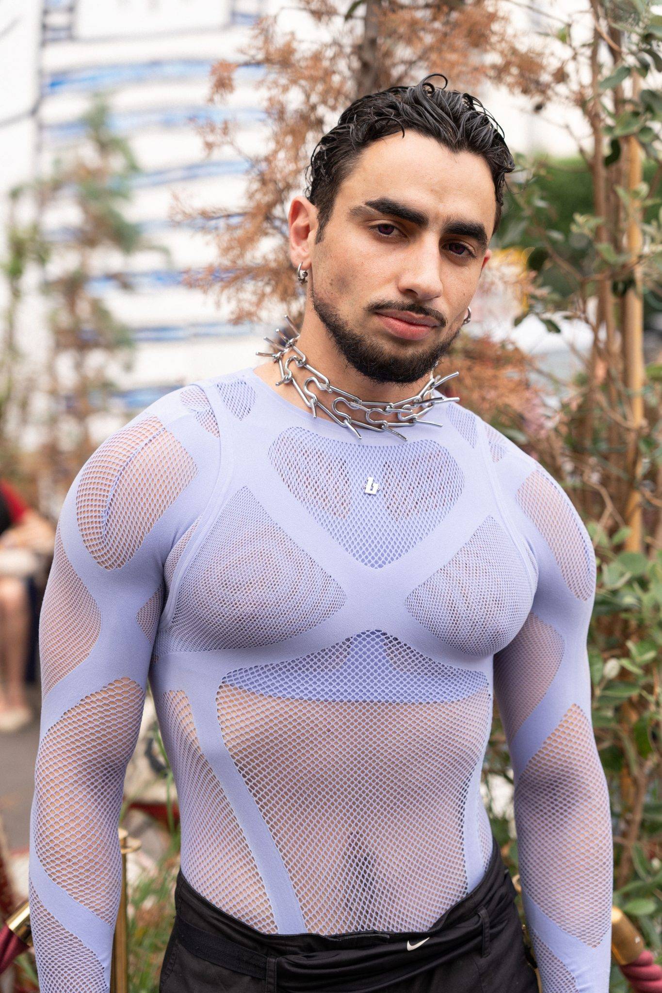  - Jean Paul Gaultier Hoists A Rainbow Flag With Pepo Moreno