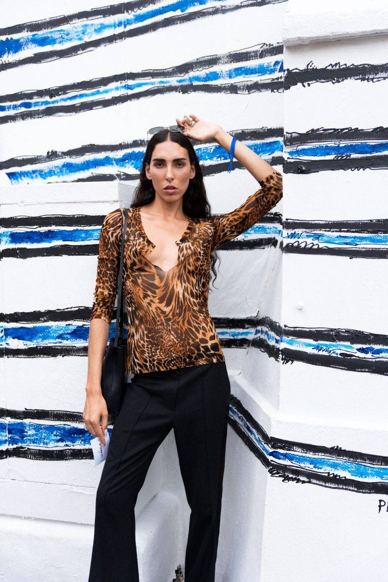  - Jean Paul Gaultier Hoists A Rainbow Flag With Pepo Moreno