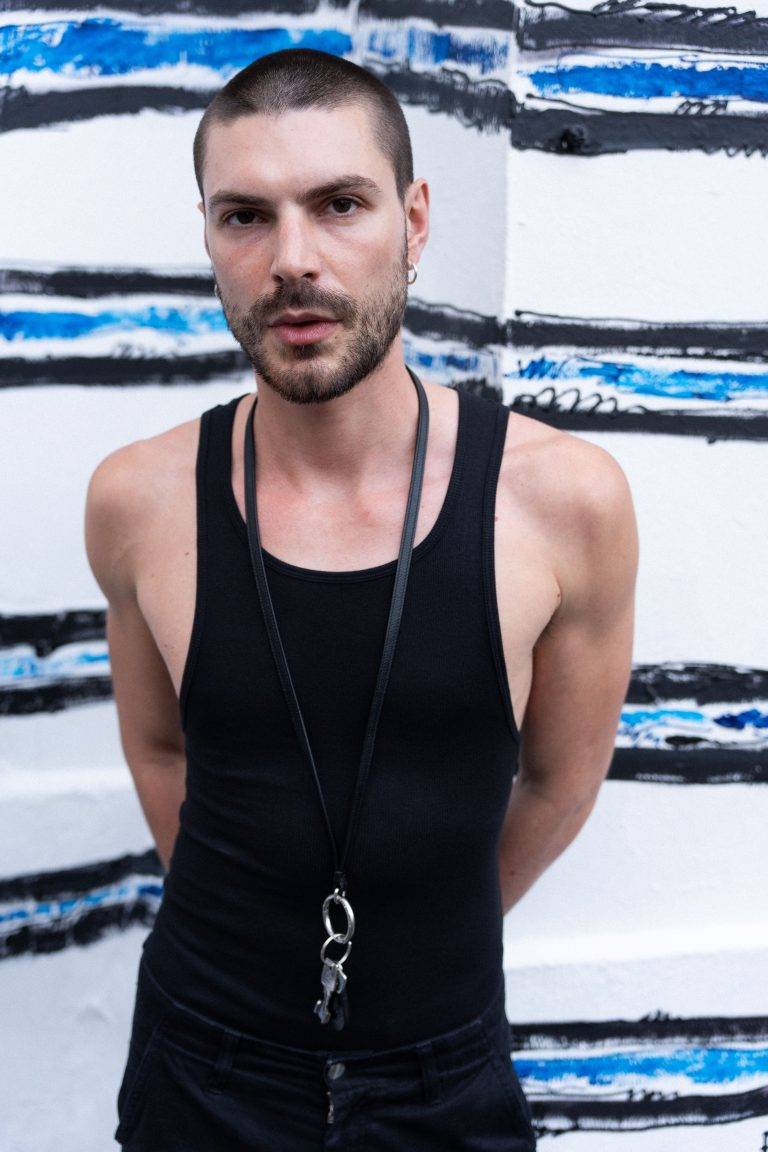  - Jean Paul Gaultier Hoists A Rainbow Flag With Pepo Moreno