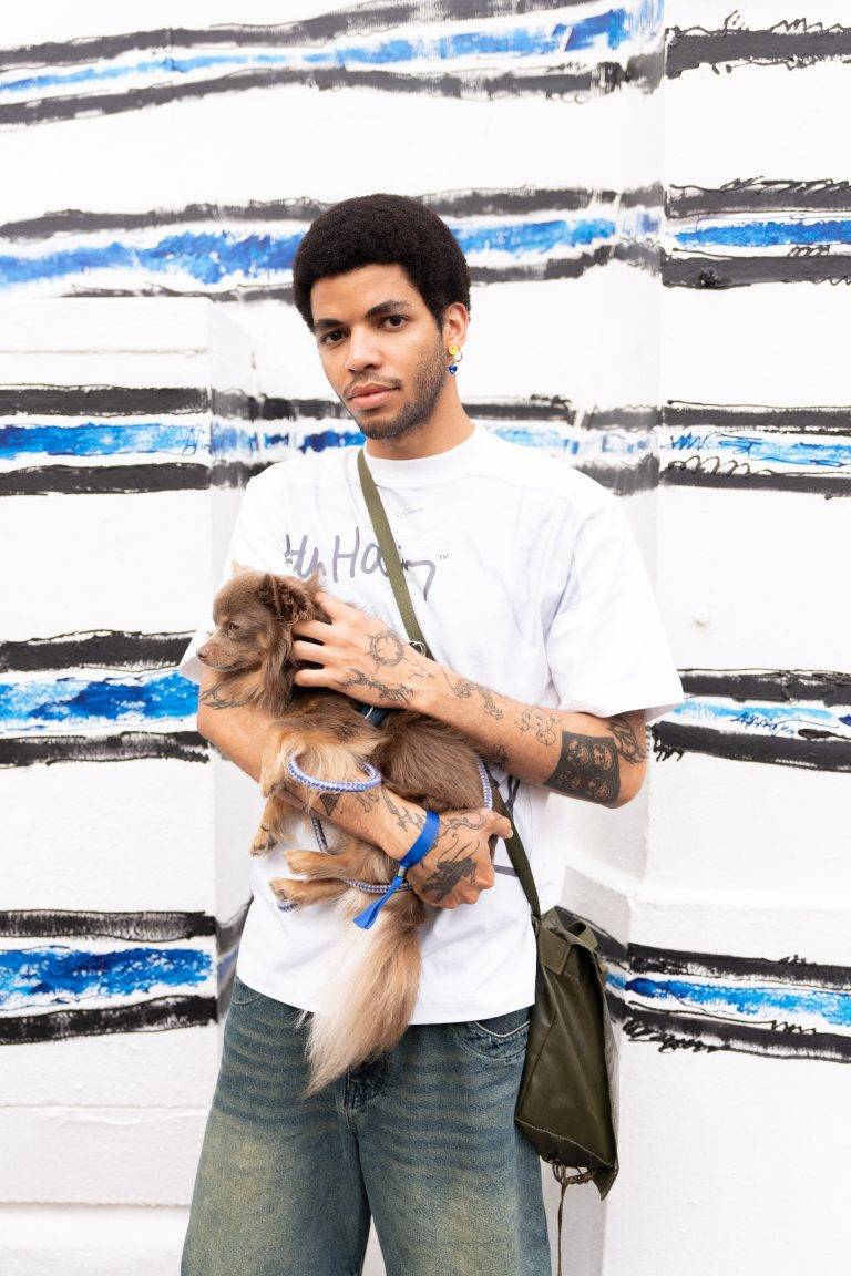  - Jean Paul Gaultier Hoists A Rainbow Flag With Pepo Moreno