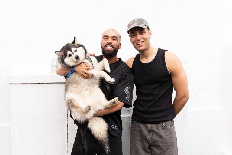  - Jean Paul Gaultier Hoists A Rainbow Flag With Pepo Moreno