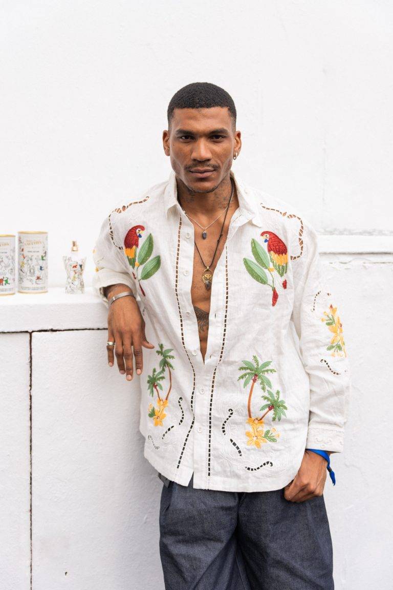  - Jean Paul Gaultier Hoists A Rainbow Flag With Pepo Moreno