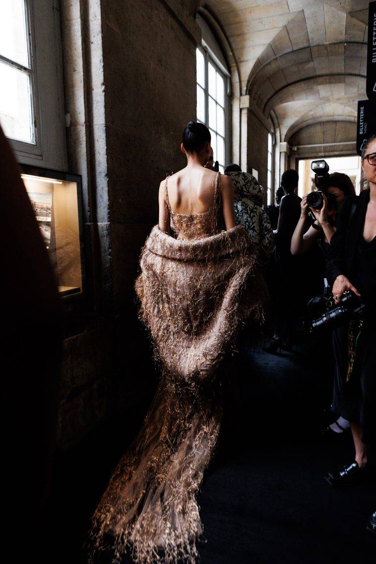 ASHI’s Voluptuous Haute Couture Fashion Show Asserts His Exaggerated Femininity 