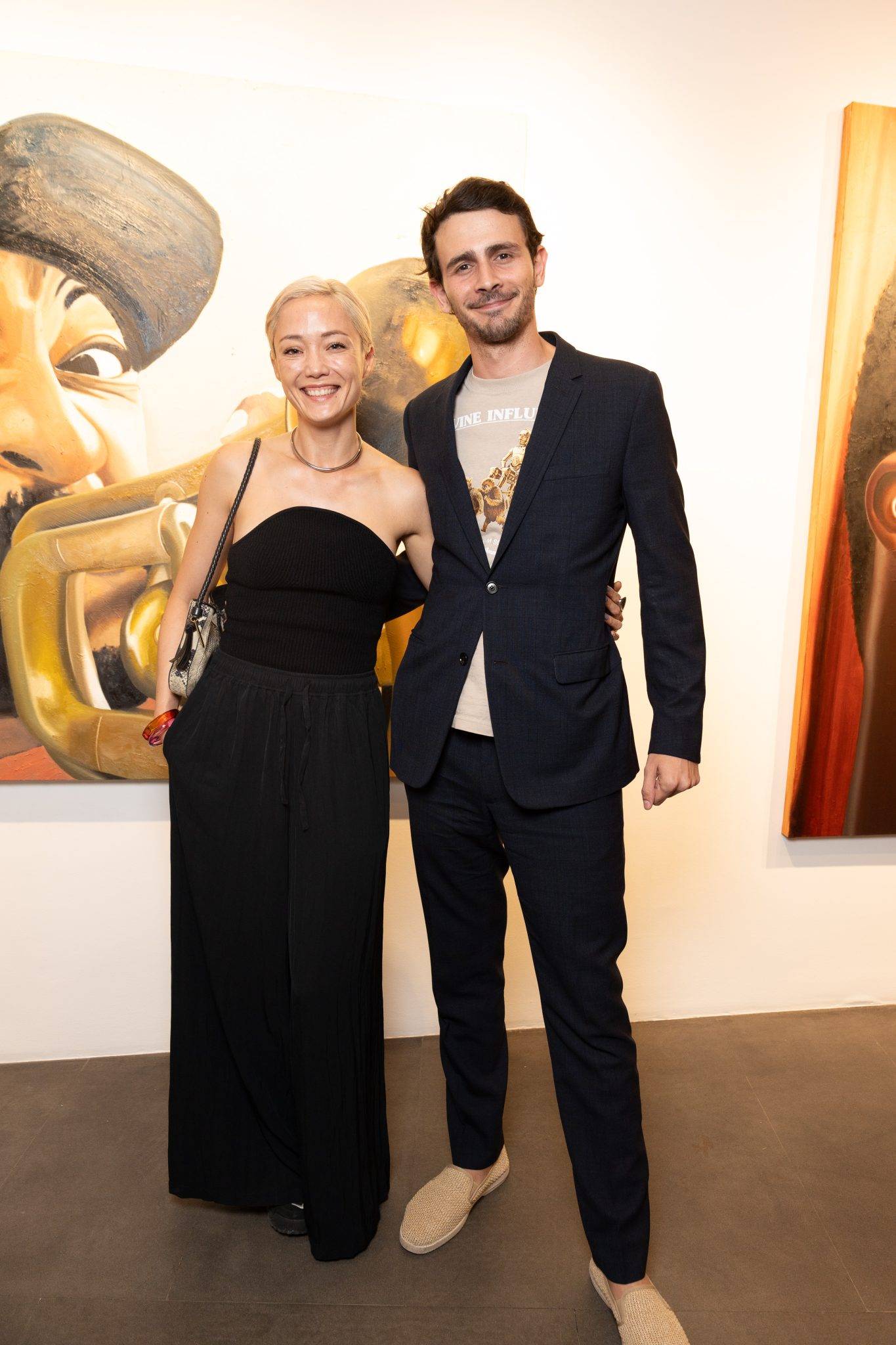  - Brandon Deener Jazz Paintings at the Galerie 75 Faubourg