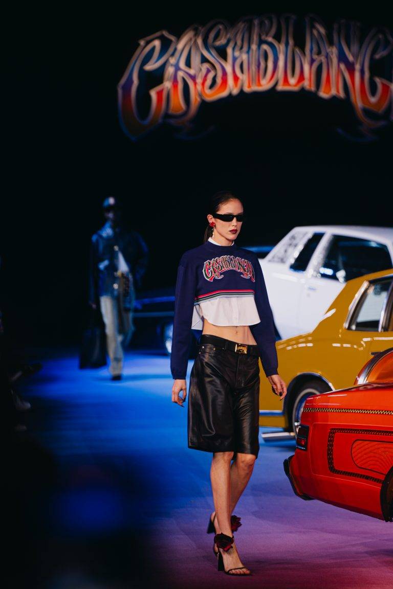 Casablanca SS25 : un hommage éclectique aux sous-cultures de Los Angeles