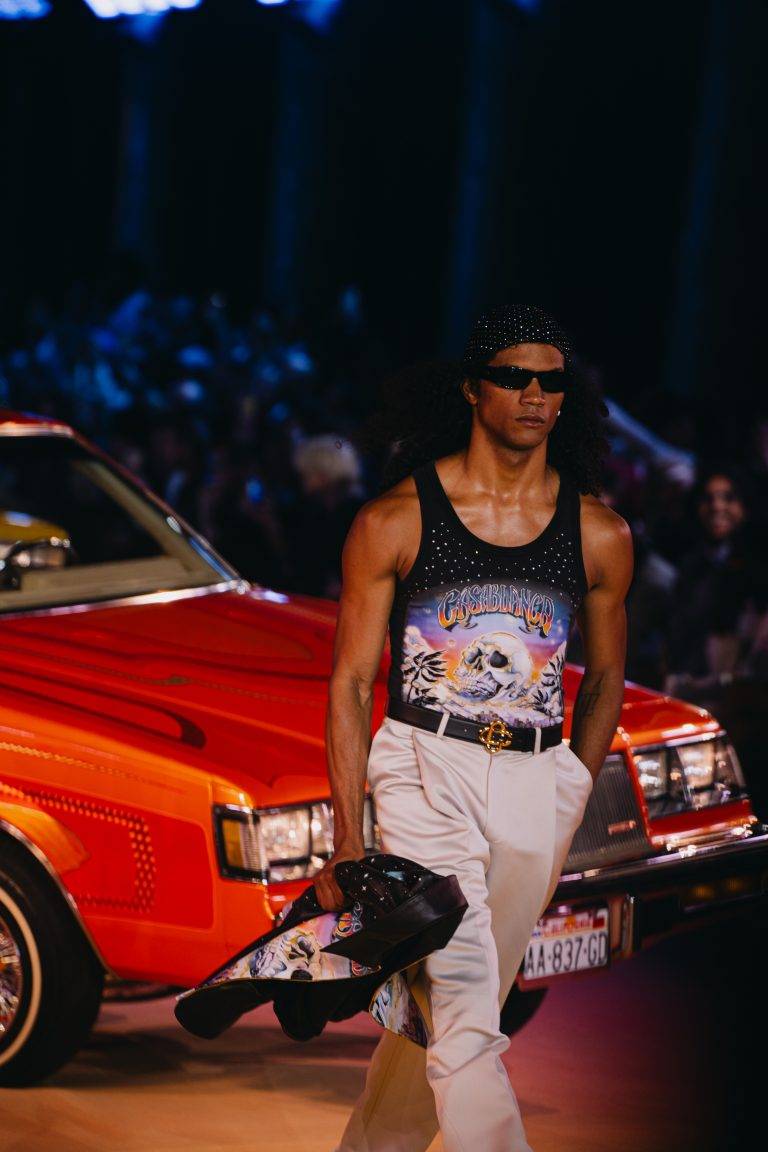 Casablanca SS25 : un hommage éclectique aux sous-cultures de Los Angeles