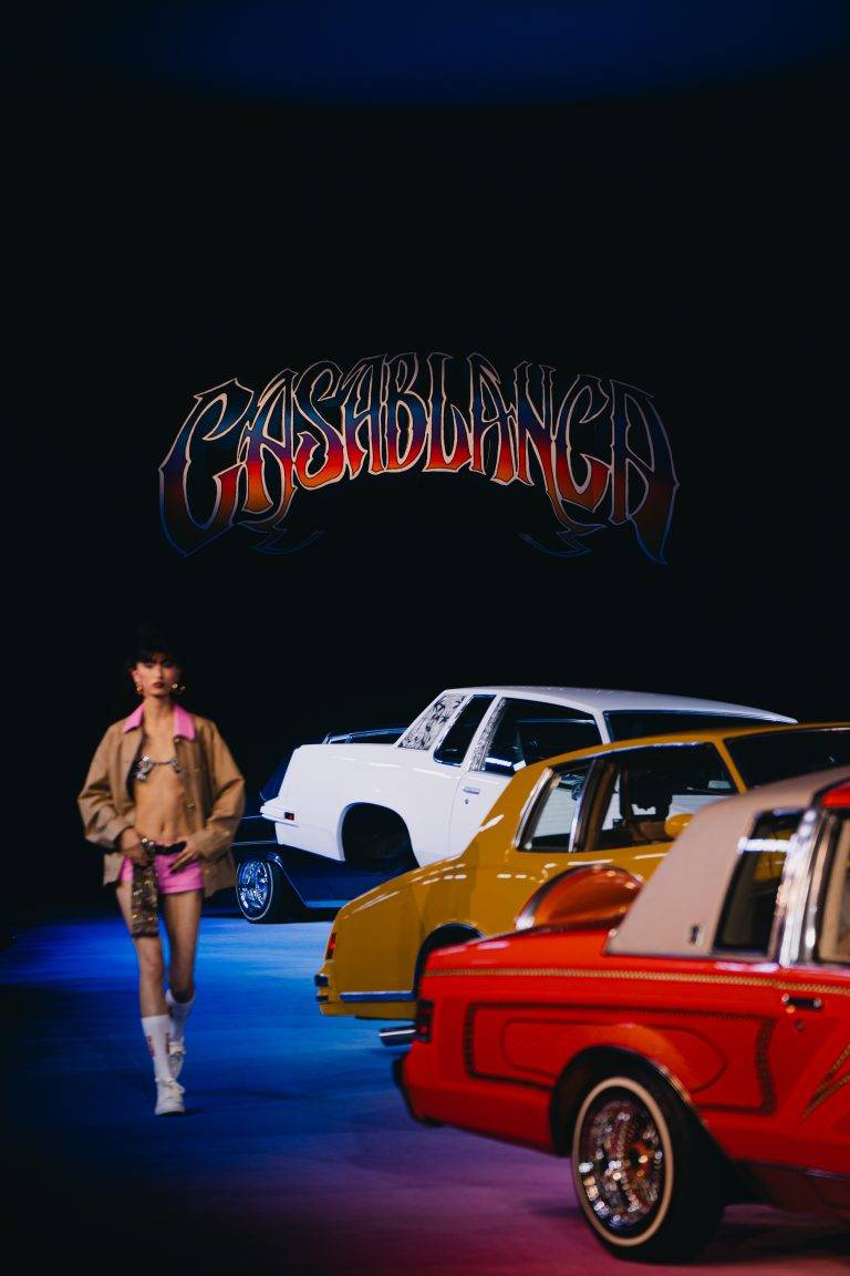 Casablanca SS25 : un hommage éclectique aux sous-cultures de Los Angeles