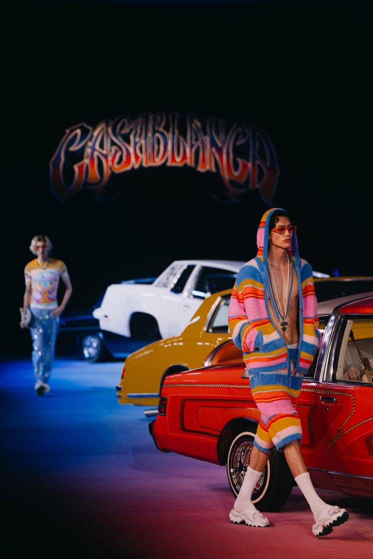 - Casablanca SS25 : un hommage éclectique aux sous-cultures de Los Angeles