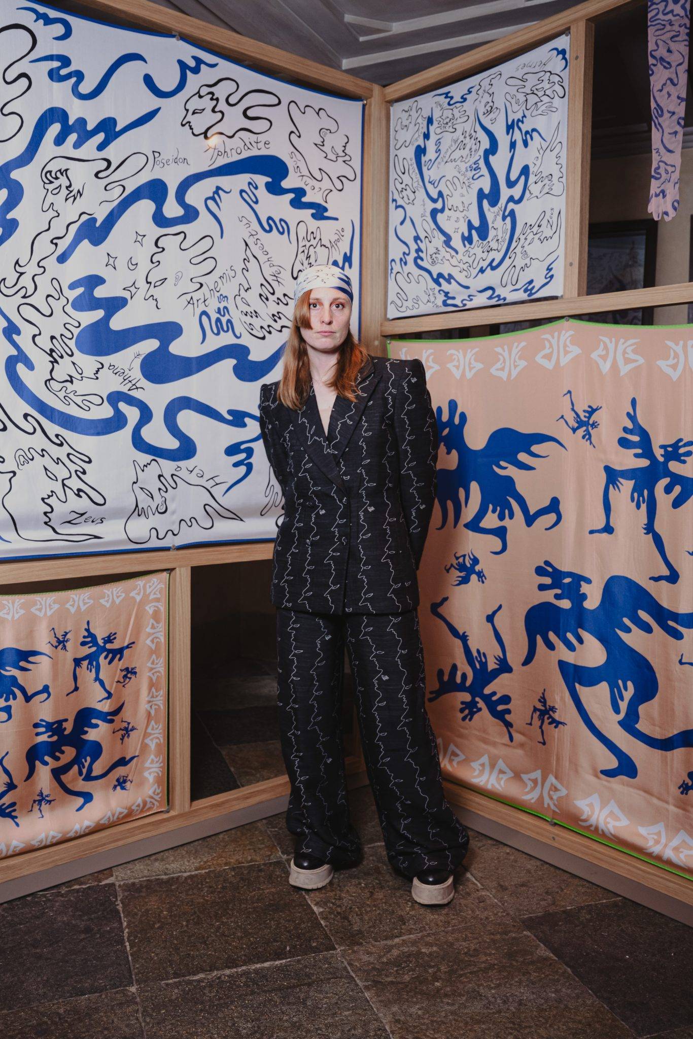  - Constance Tenvik x Munch, scarves and gloves become museum pieces