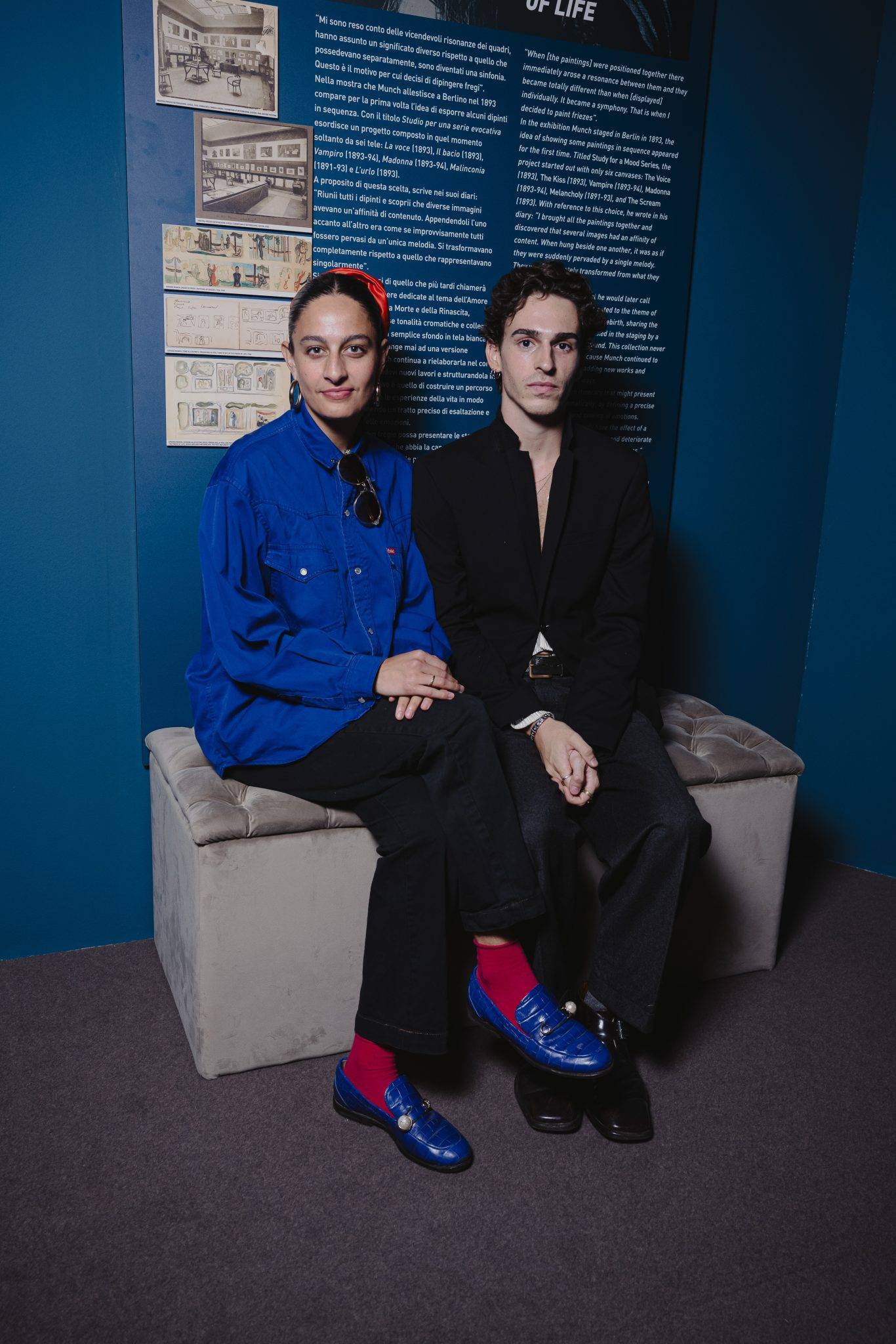  - Constance Tenvik x Munch, scarves and gloves become museum pieces
