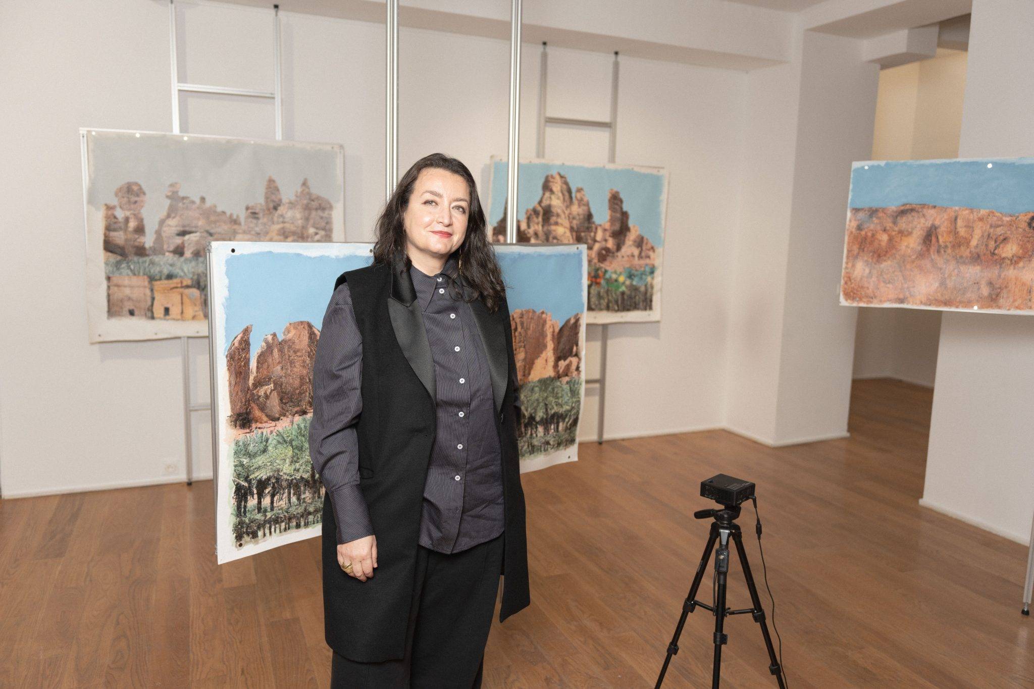  - L’exposition Orbis Tertius du programme de résidences artistiques d’AlUla mélange passé et futur