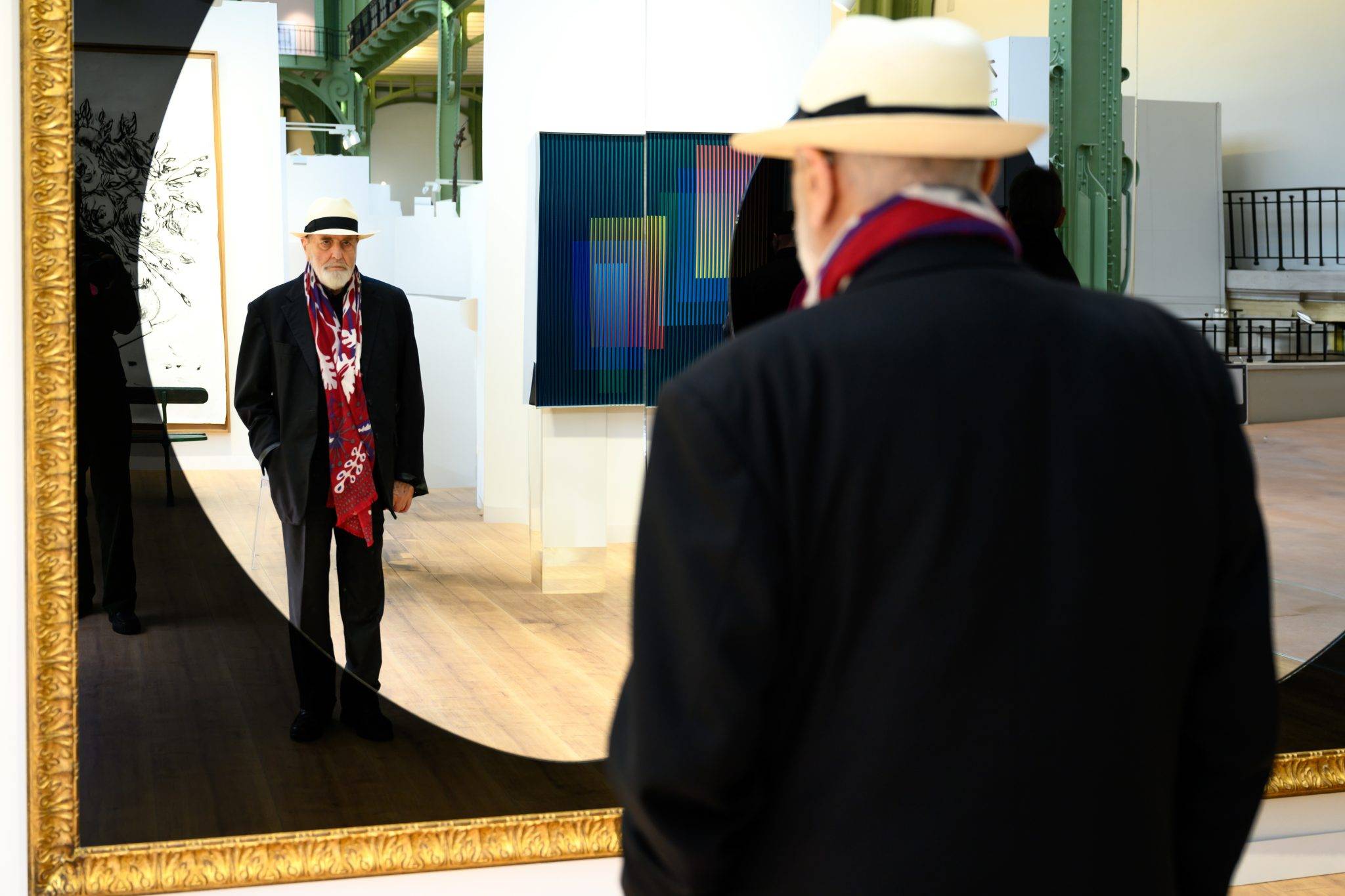  - The Most Frenzied Contemporary Art Fair, Art Basel Paris, Draws Art Lovers to the Grand Palais