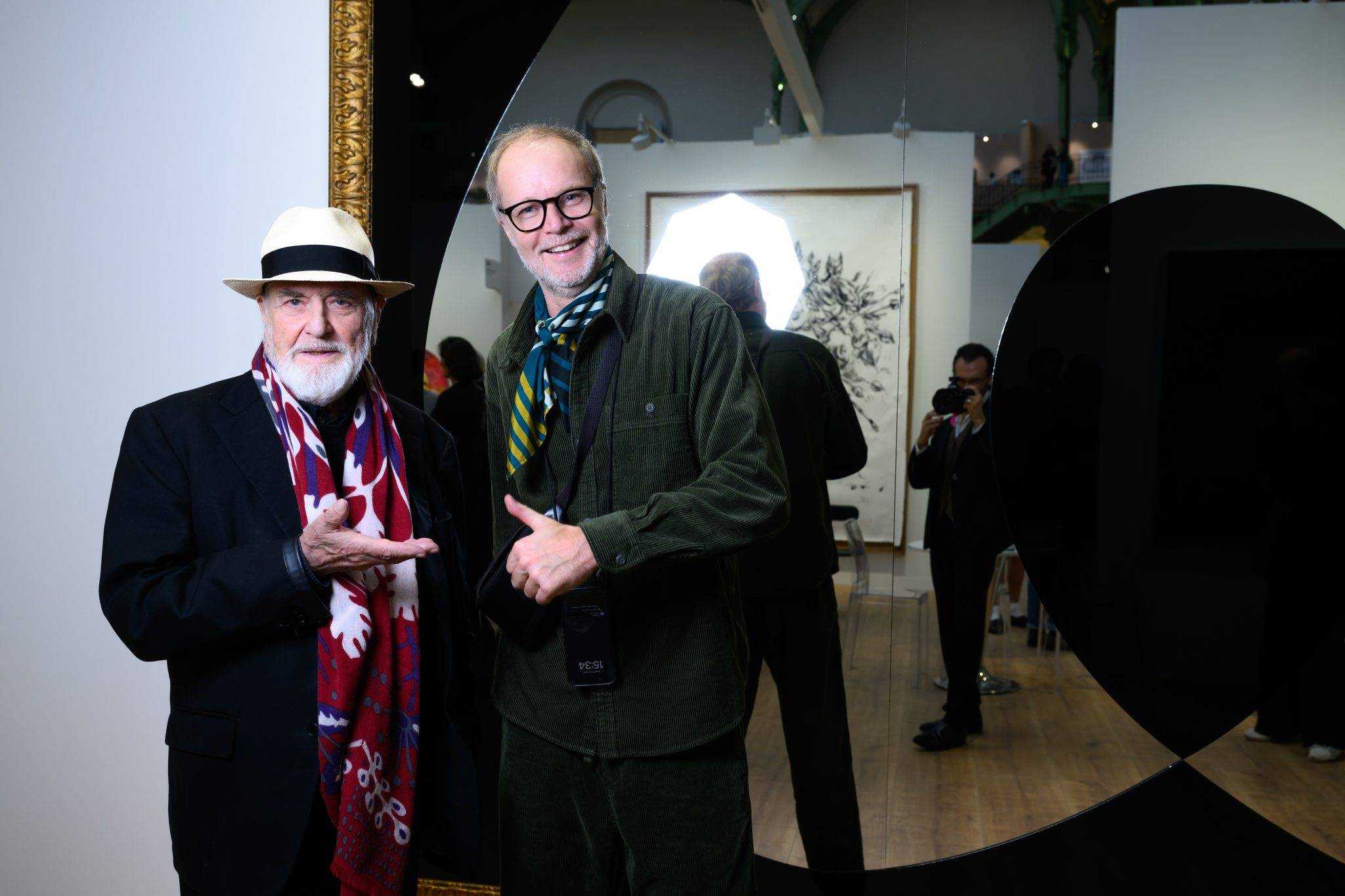  - The Most Frenzied Contemporary Art Fair, Art Basel Paris, Draws Art Lovers to the Grand Palais