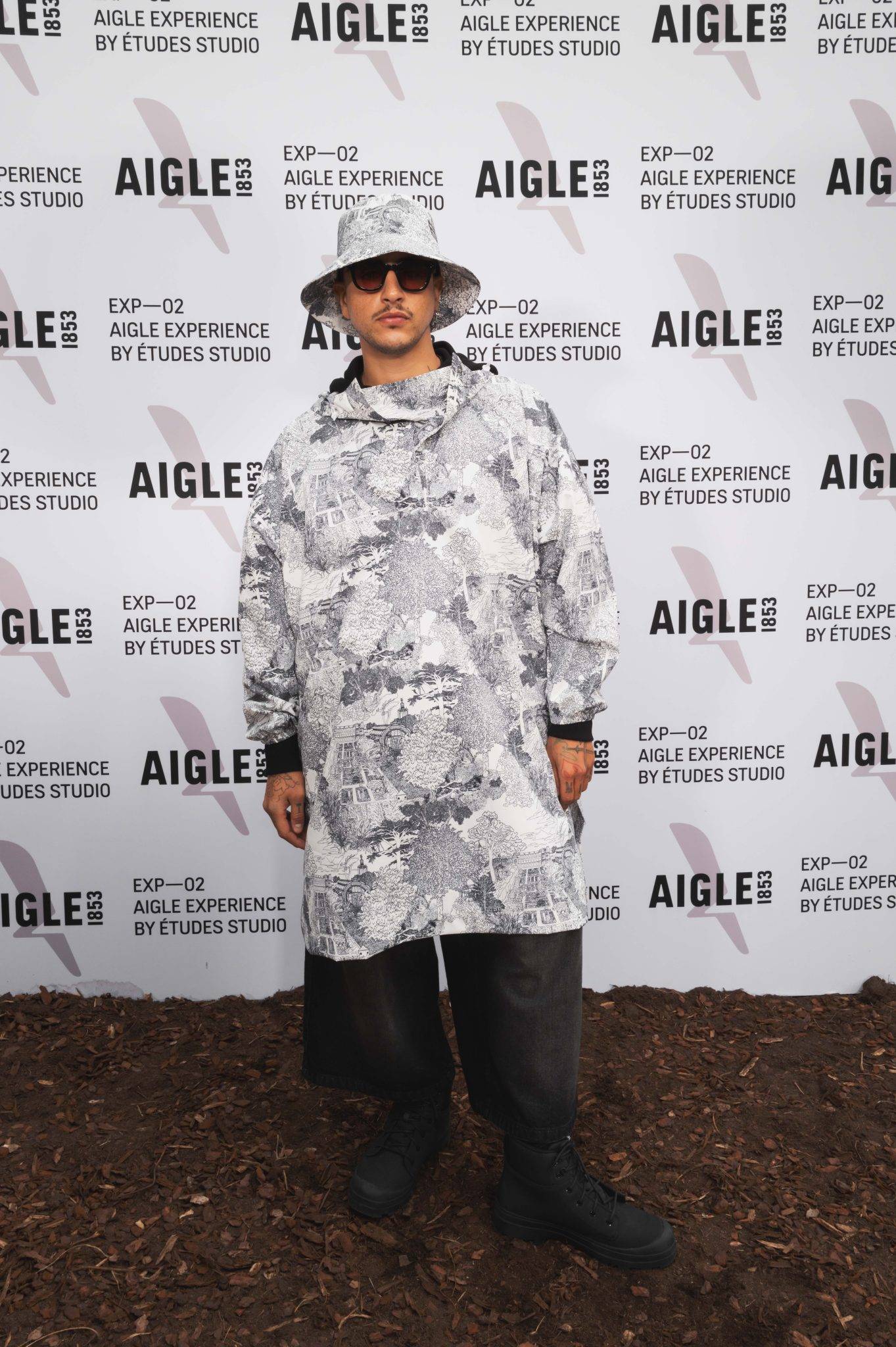  - La deuxième collection Aigle Experience by Études Studio s’exprime dans les jardins labyrinthiques du musée du Quai Branly