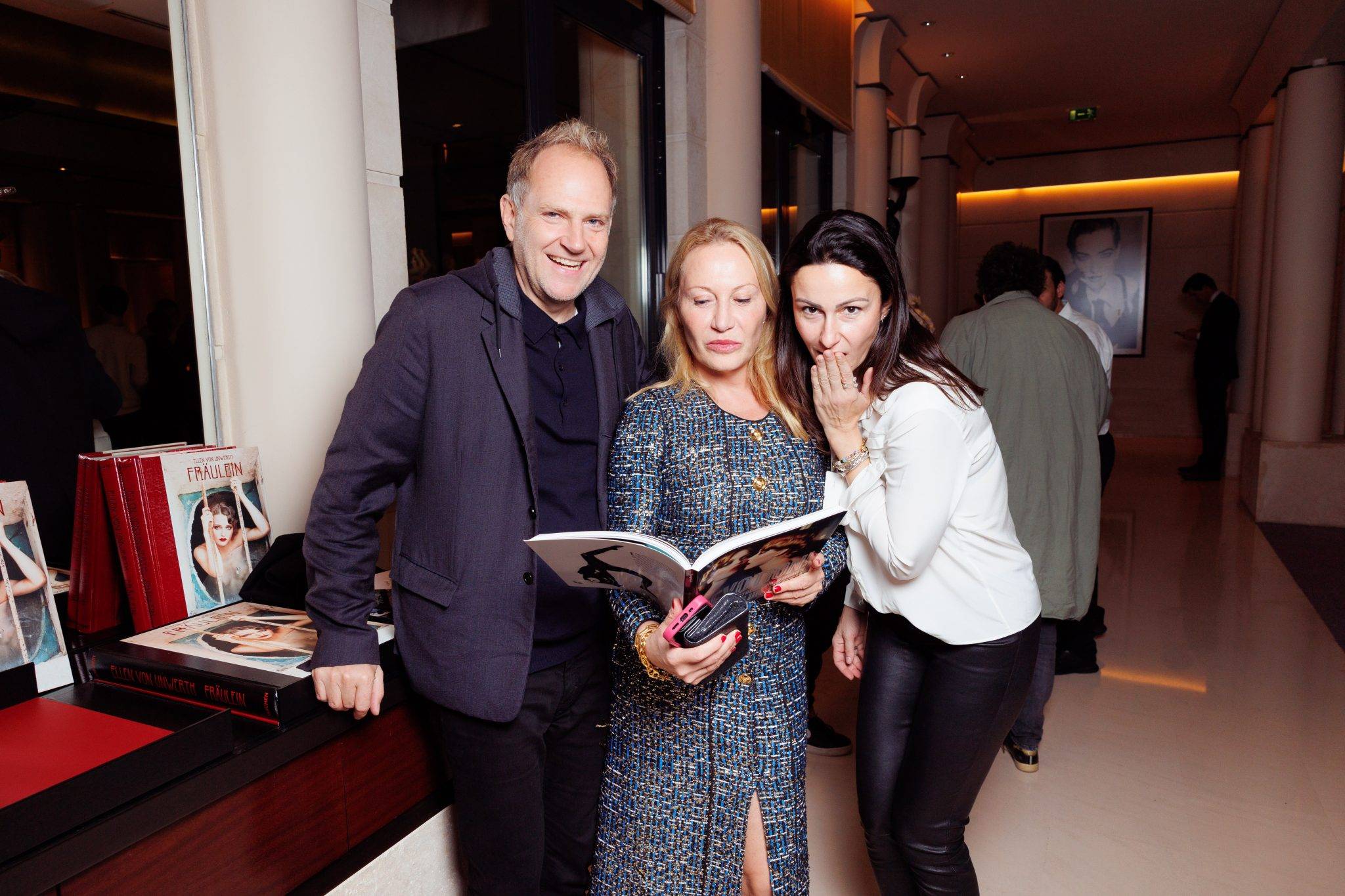  - Ellen von Unwerth, mannequin star et photographe, investit le Park Hyatt Paris-Vendôme