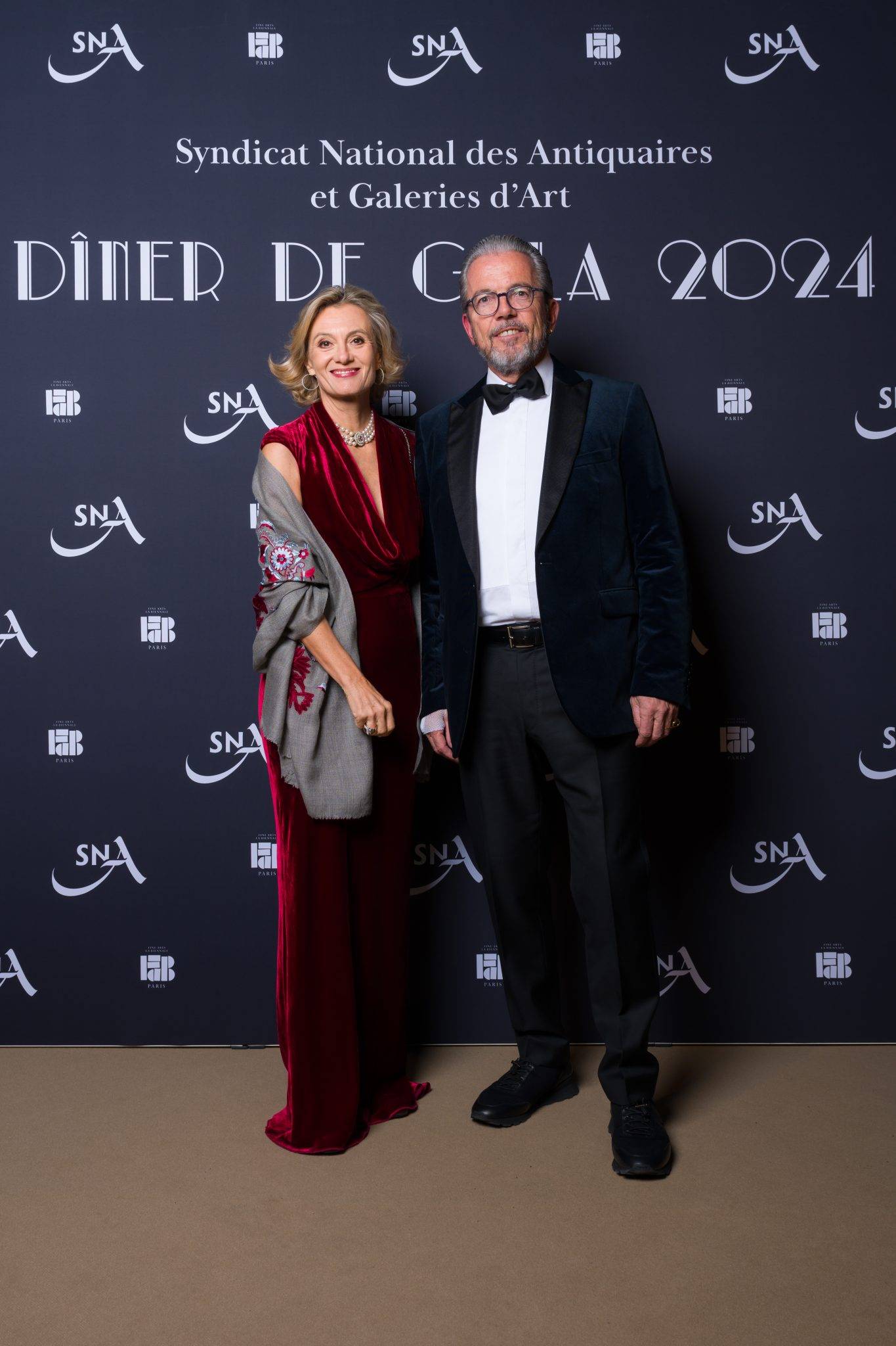  - Le fabuleux dîner du Syndicat National des Antiquaires et Galeries d’Art – sous la nef du Grand Palais à l’occasion de FAB Paris