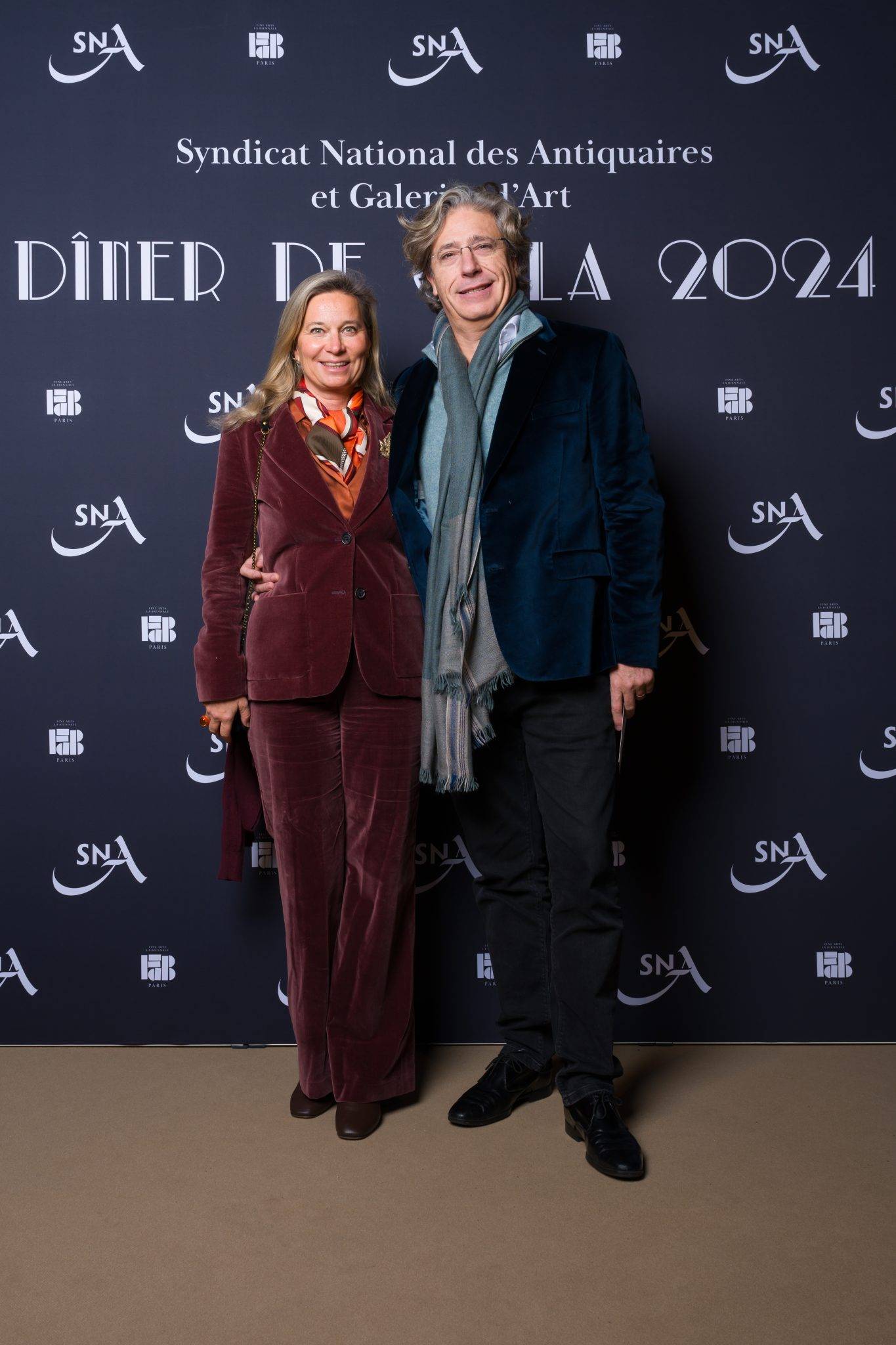  - Le fabuleux dîner du Syndicat National des Antiquaires et Galeries d’Art – sous la nef du Grand Palais à l’occasion de FAB Paris