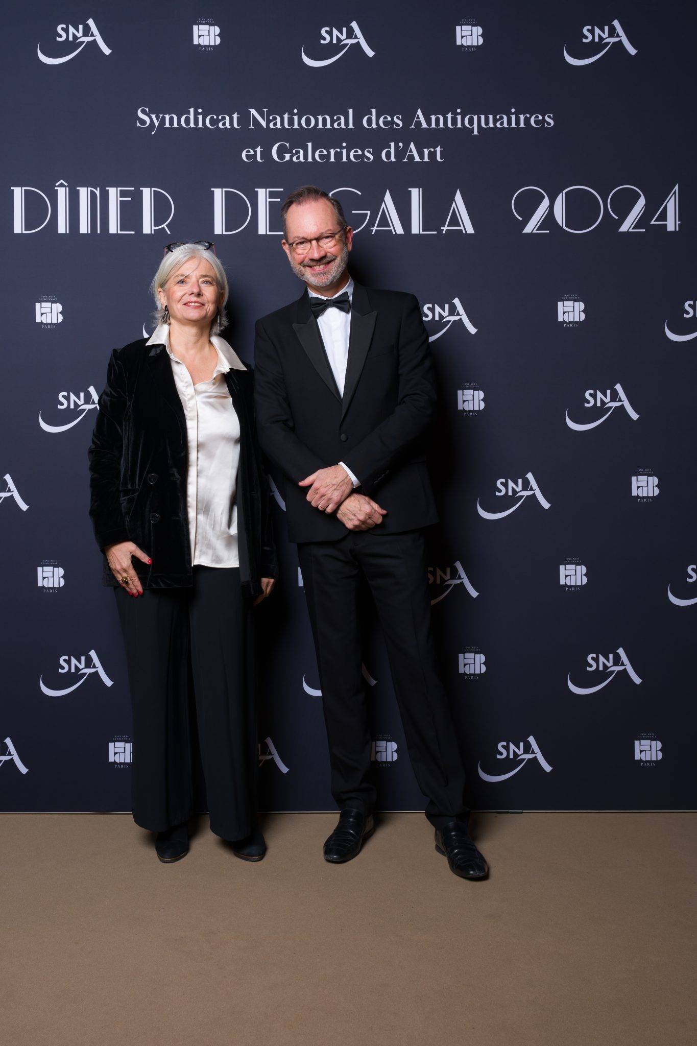  - Le fabuleux dîner du Syndicat National des Antiquaires et Galeries d’Art – sous la nef du Grand Palais à l’occasion de FAB Paris