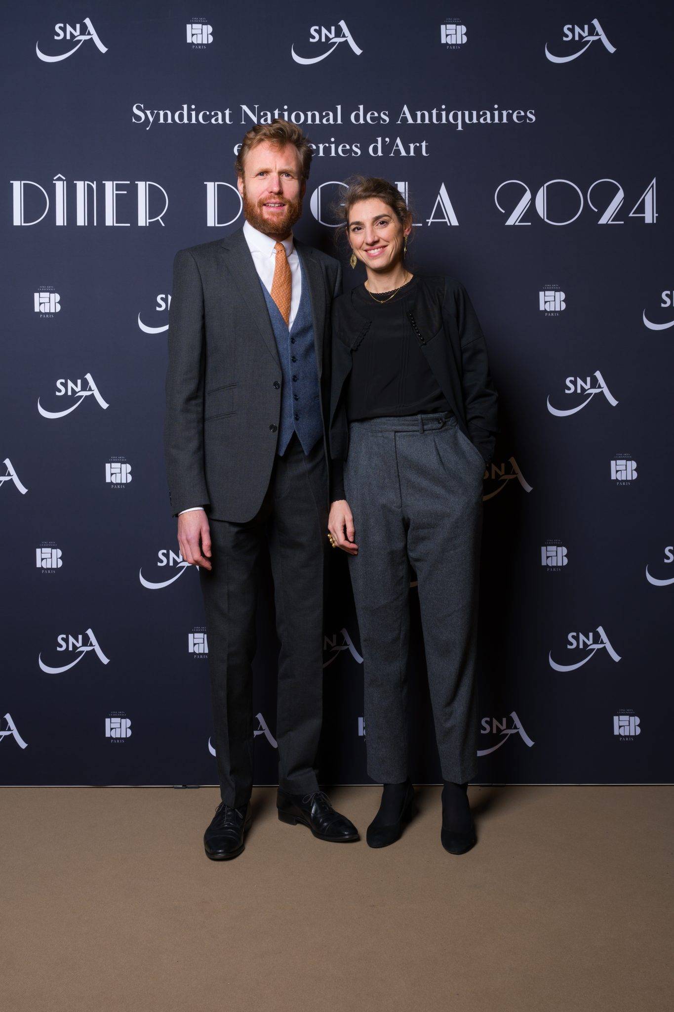  - Le fabuleux dîner du Syndicat National des Antiquaires et Galeries d’Art – sous la nef du Grand Palais à l’occasion de FAB Paris