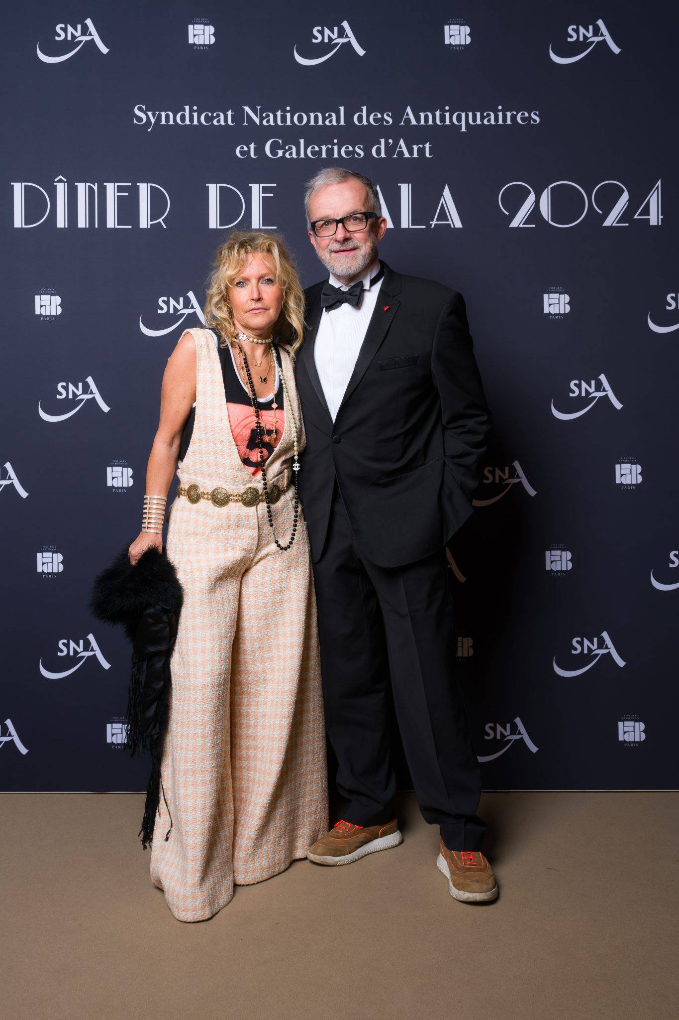  - Le fabuleux dîner du Syndicat National des Antiquaires et Galeries d’Art – sous la nef du Grand Palais à l’occasion de FAB Paris