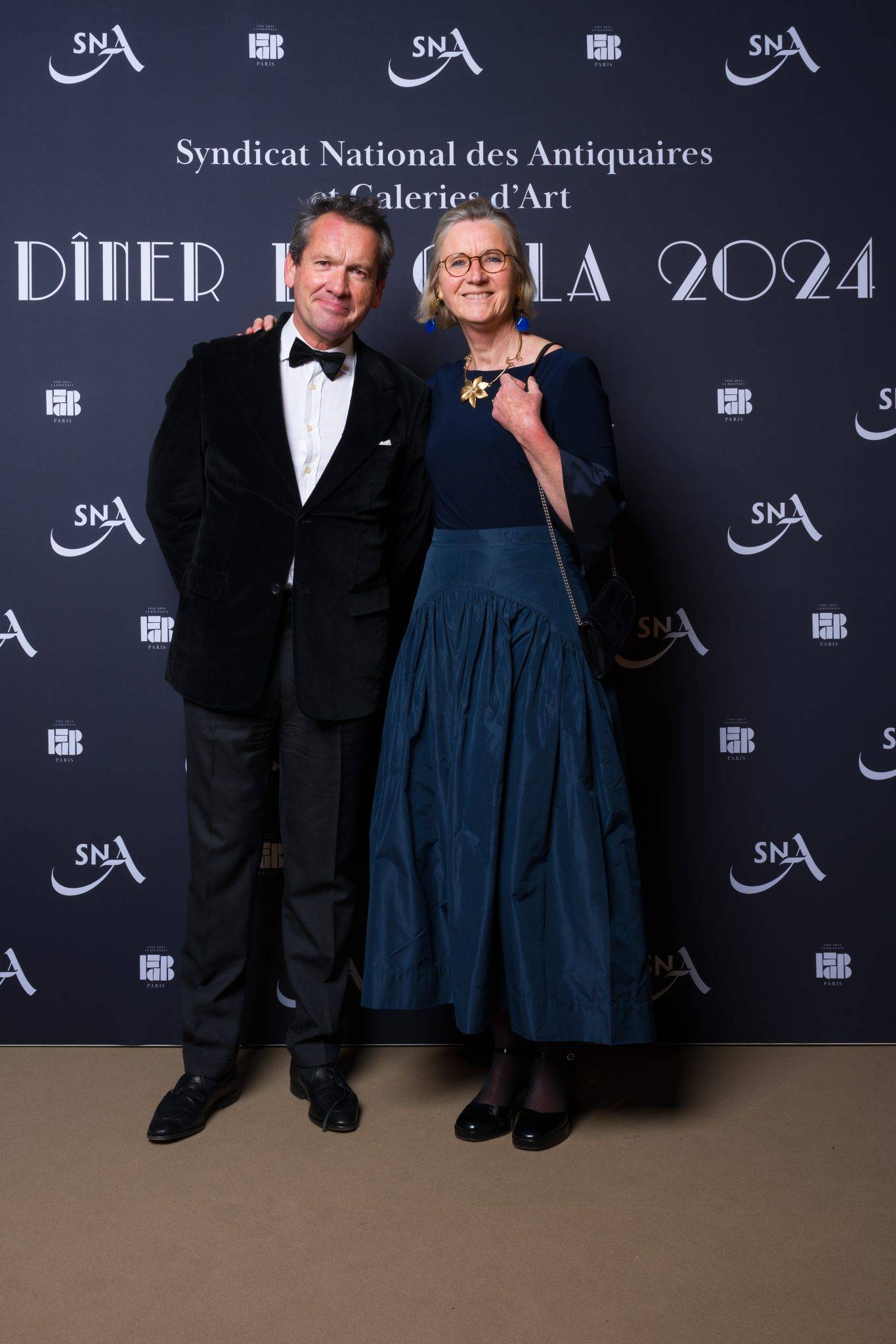  - Le fabuleux dîner du Syndicat National des Antiquaires et Galeries d’Art – sous la nef du Grand Palais à l’occasion de FAB Paris