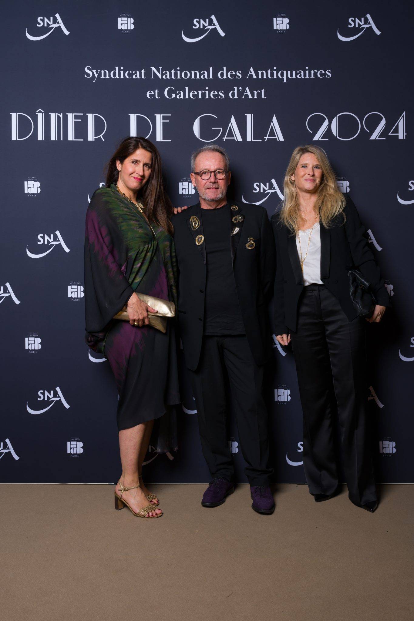  - Le fabuleux dîner du Syndicat National des Antiquaires et Galeries d’Art – sous la nef du Grand Palais à l’occasion de FAB Paris