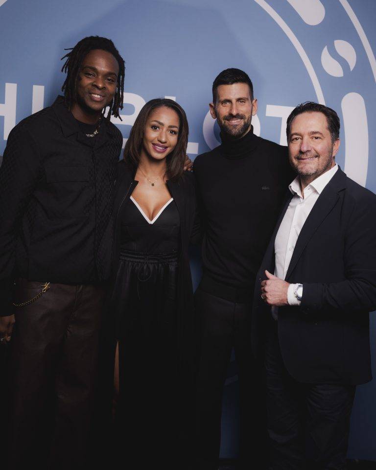  - Novak Djokovic dévoile sa toute nouvelle montre Hublot à Paris
