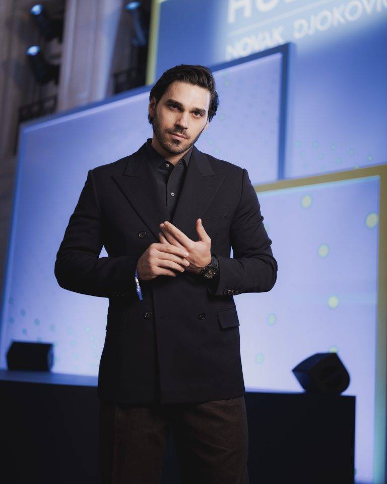  - Novak Djokovic dévoile sa toute nouvelle montre Hublot à Paris