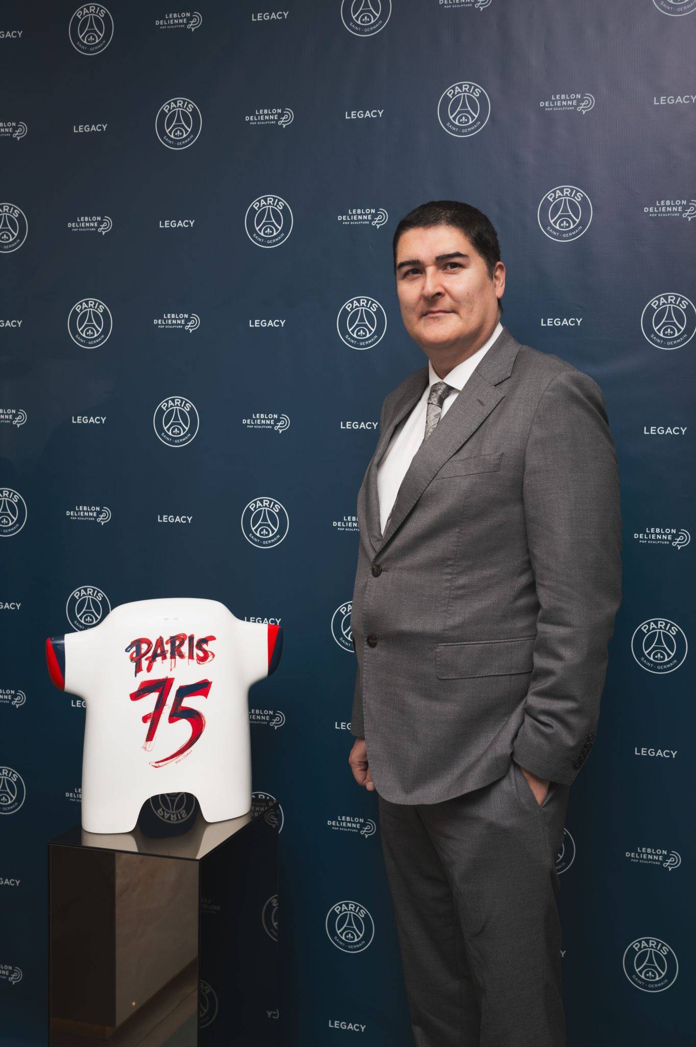  - Au croisement de l’art et du football, Leblon Delienne s’associe au Paris Saint-Germain