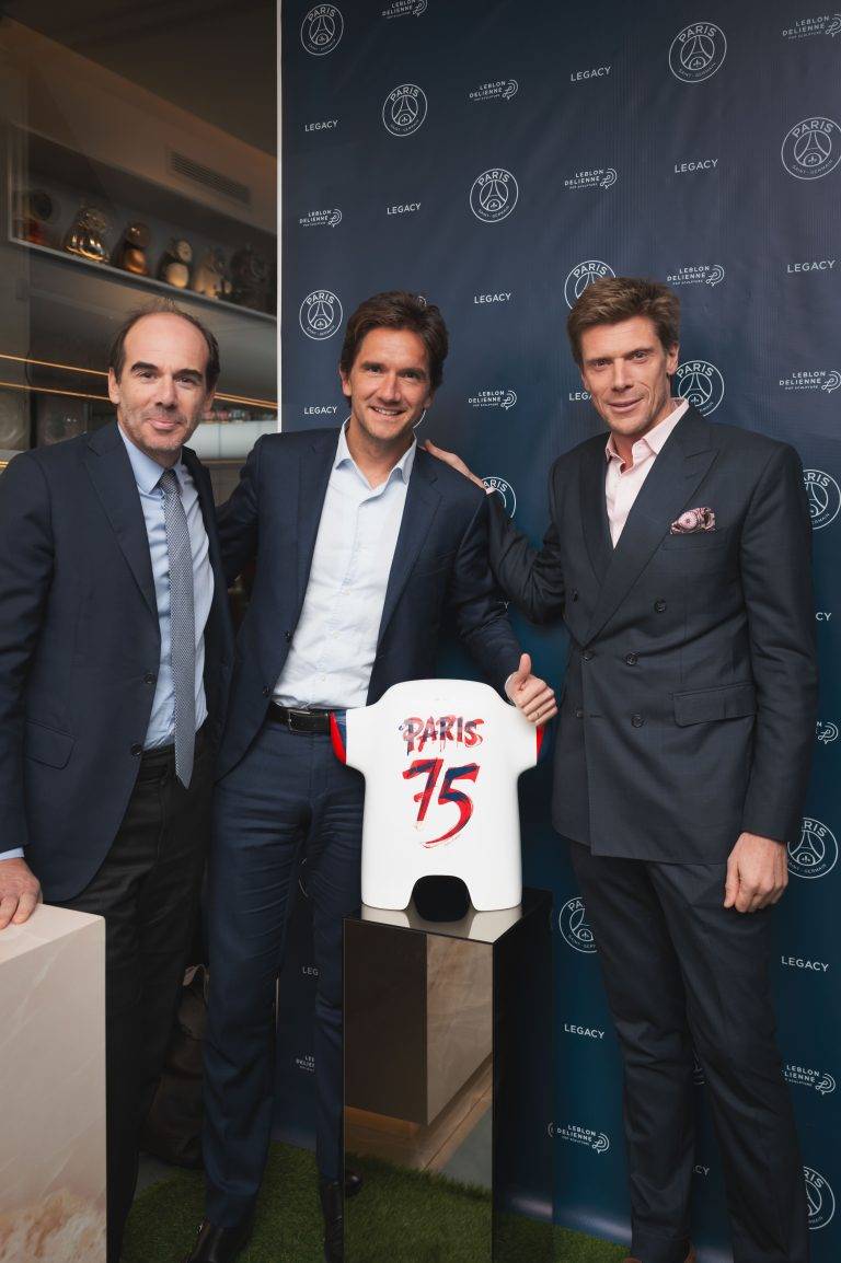  - Au croisement de l’art et du football, Leblon Delienne s’associe au Paris Saint-Germain