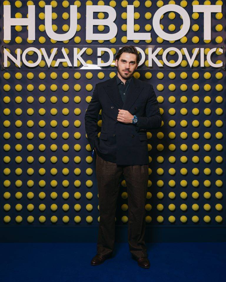  - Novak Djokovic dévoile sa toute nouvelle montre Hublot à Paris