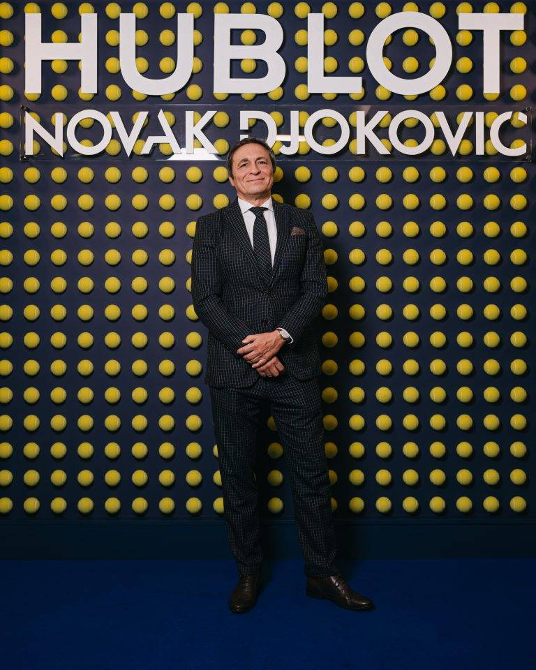  - Novak Djokovic dévoile sa toute nouvelle montre Hublot à Paris