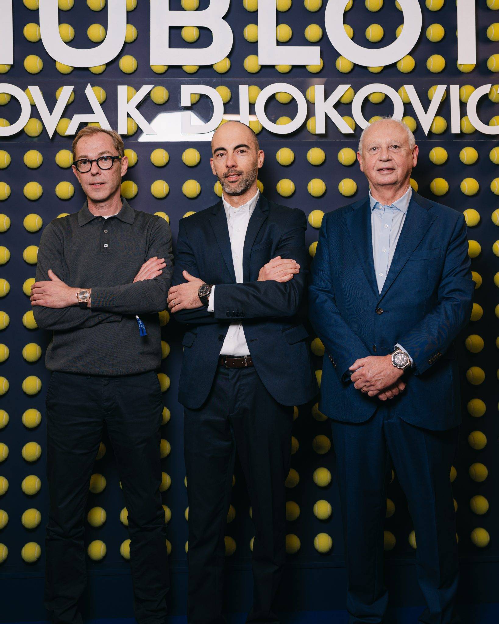 - Novak Djokovic Unveils His New Watch with Hublot in Paris