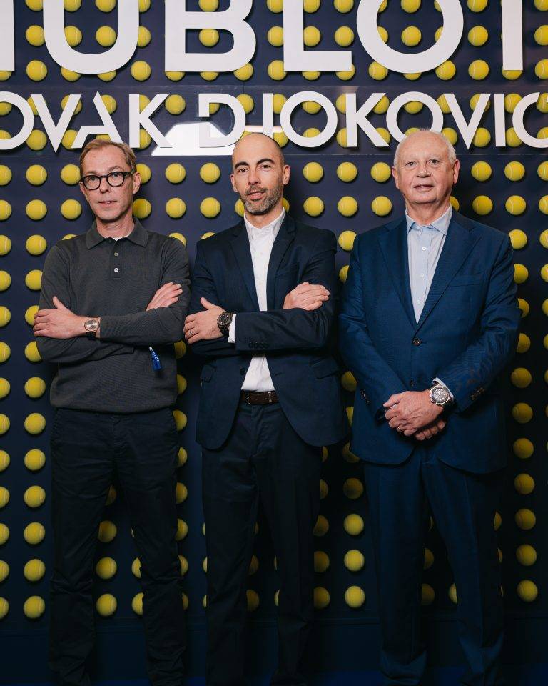  - Novak Djokovic dévoile sa toute nouvelle montre Hublot à Paris