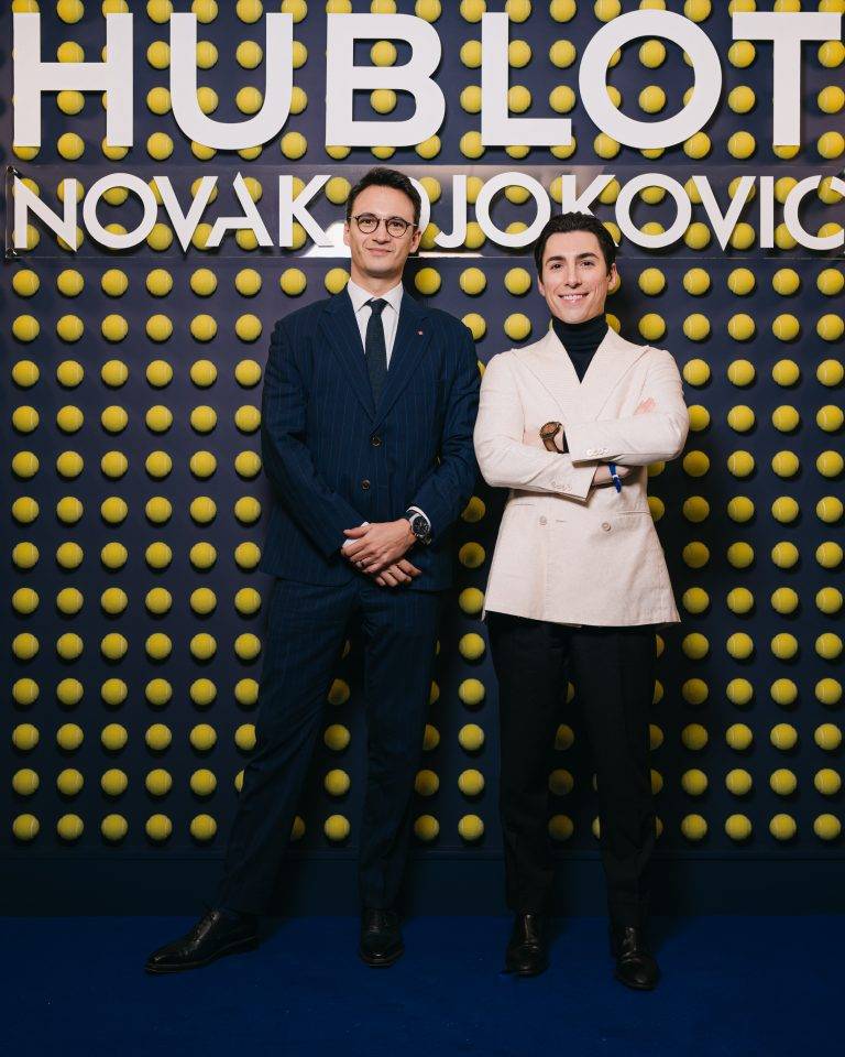  - Novak Djokovic dévoile sa toute nouvelle montre Hublot à Paris