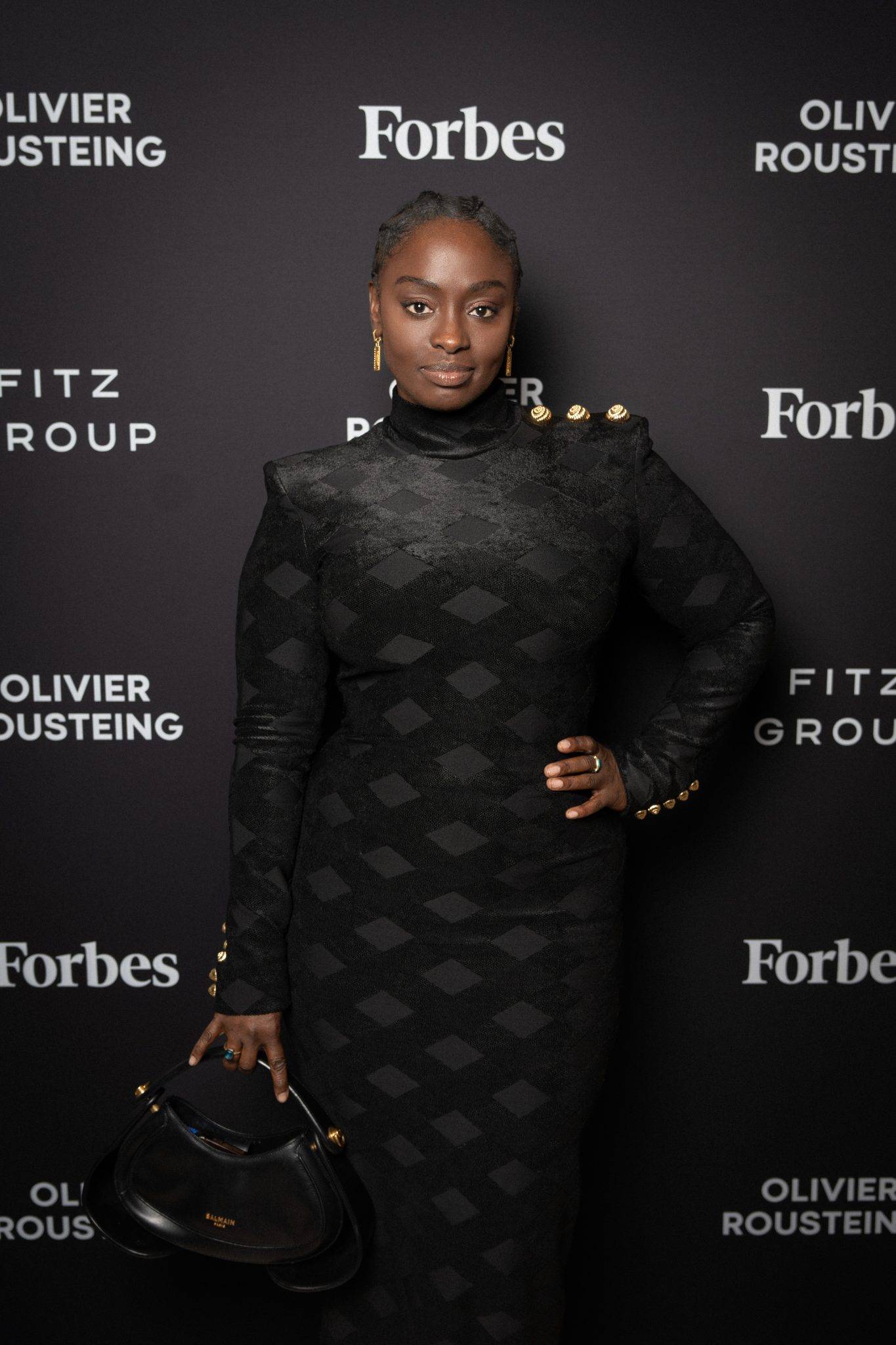  - Fashion and Elegance Meet During the Forbes Dinner Honoring Olivier Rousteing at the Fontaine Gaillon