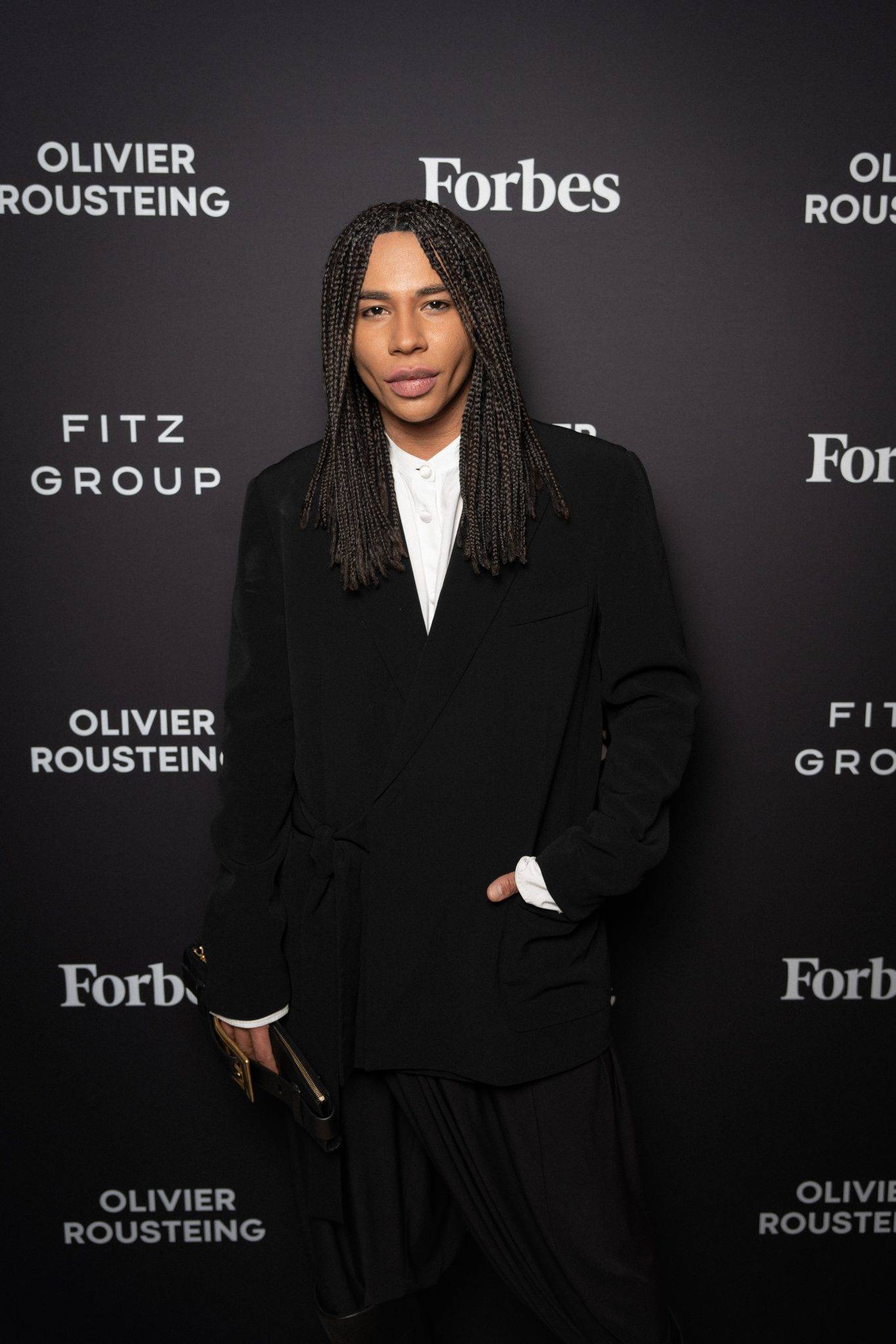  - La mode et l’élégance réunies lors du dîner Forbes en l’honneur d’Olivier Rousteing à la Fontaine Gaillon