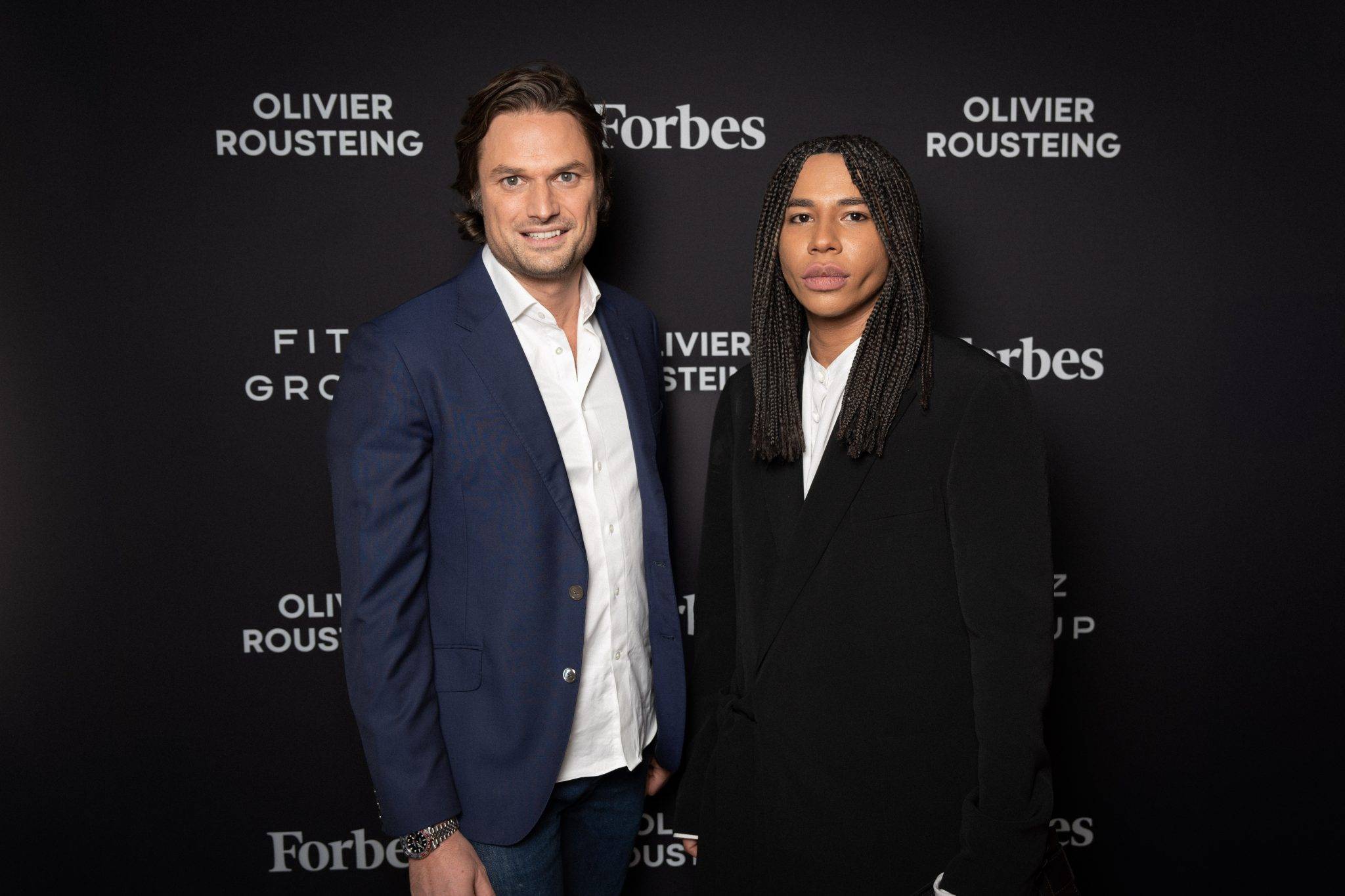  - La mode et l’élégance réunies lors du dîner Forbes en l’honneur d’Olivier Rousteing à la Fontaine Gaillon